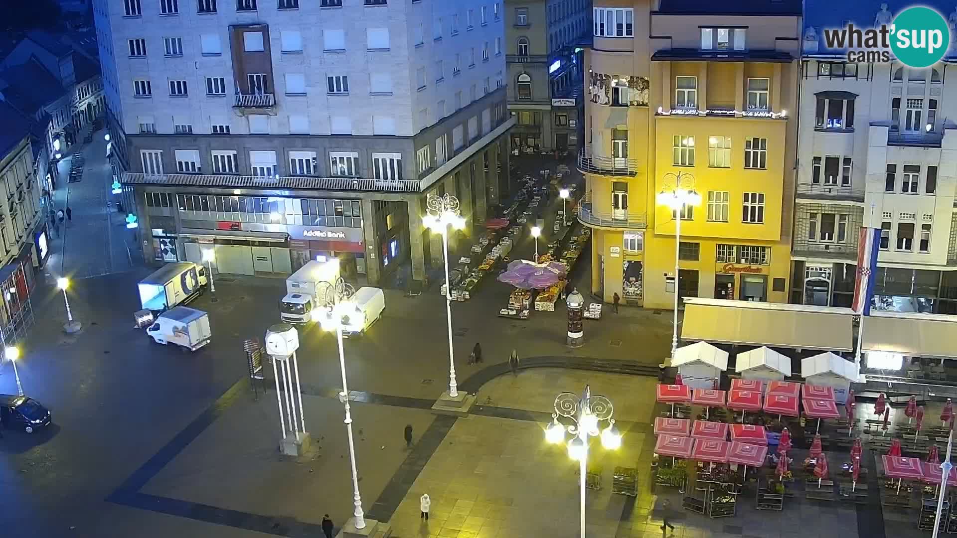 LIVE Webcam Zagreb Hotel Dubrovnik | Ban Jelačić square
