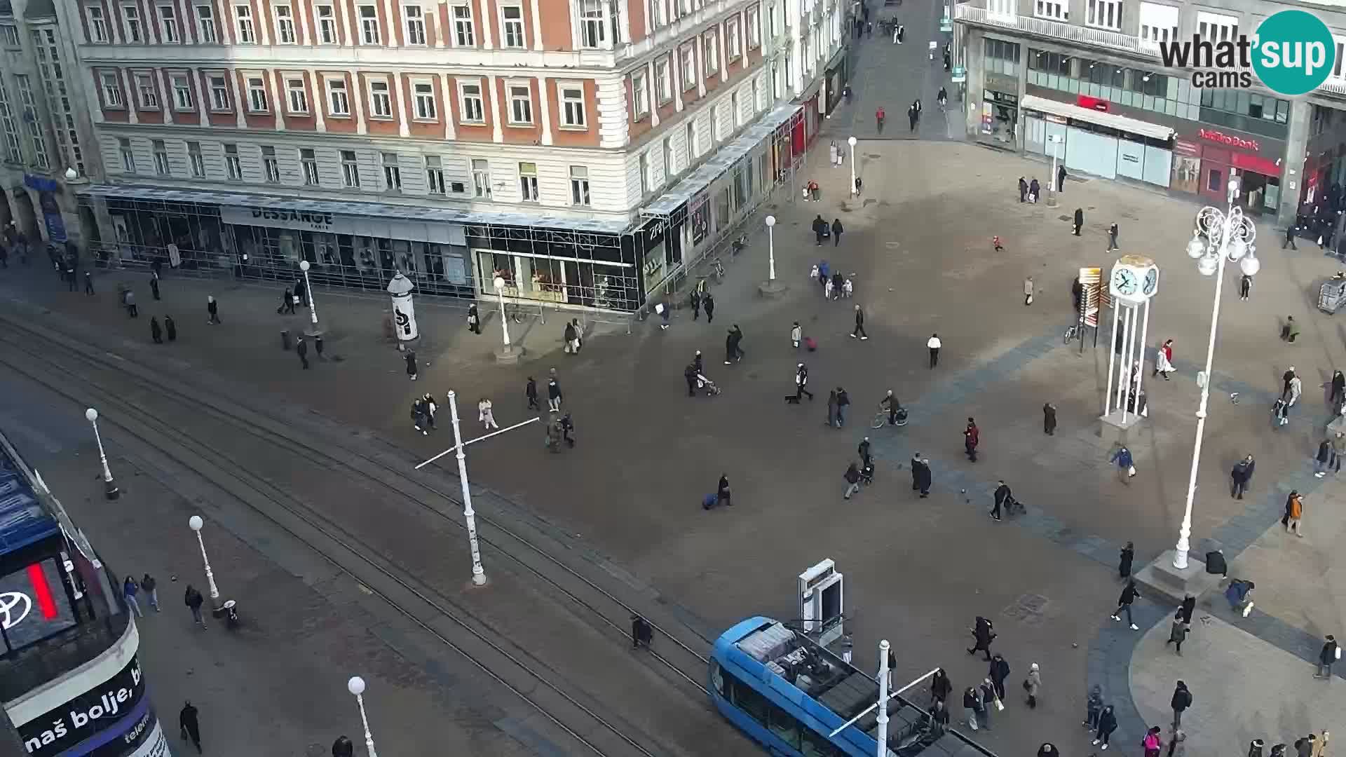 Ban Jelačić live cam Zagreb – Hotel Dubrovnik