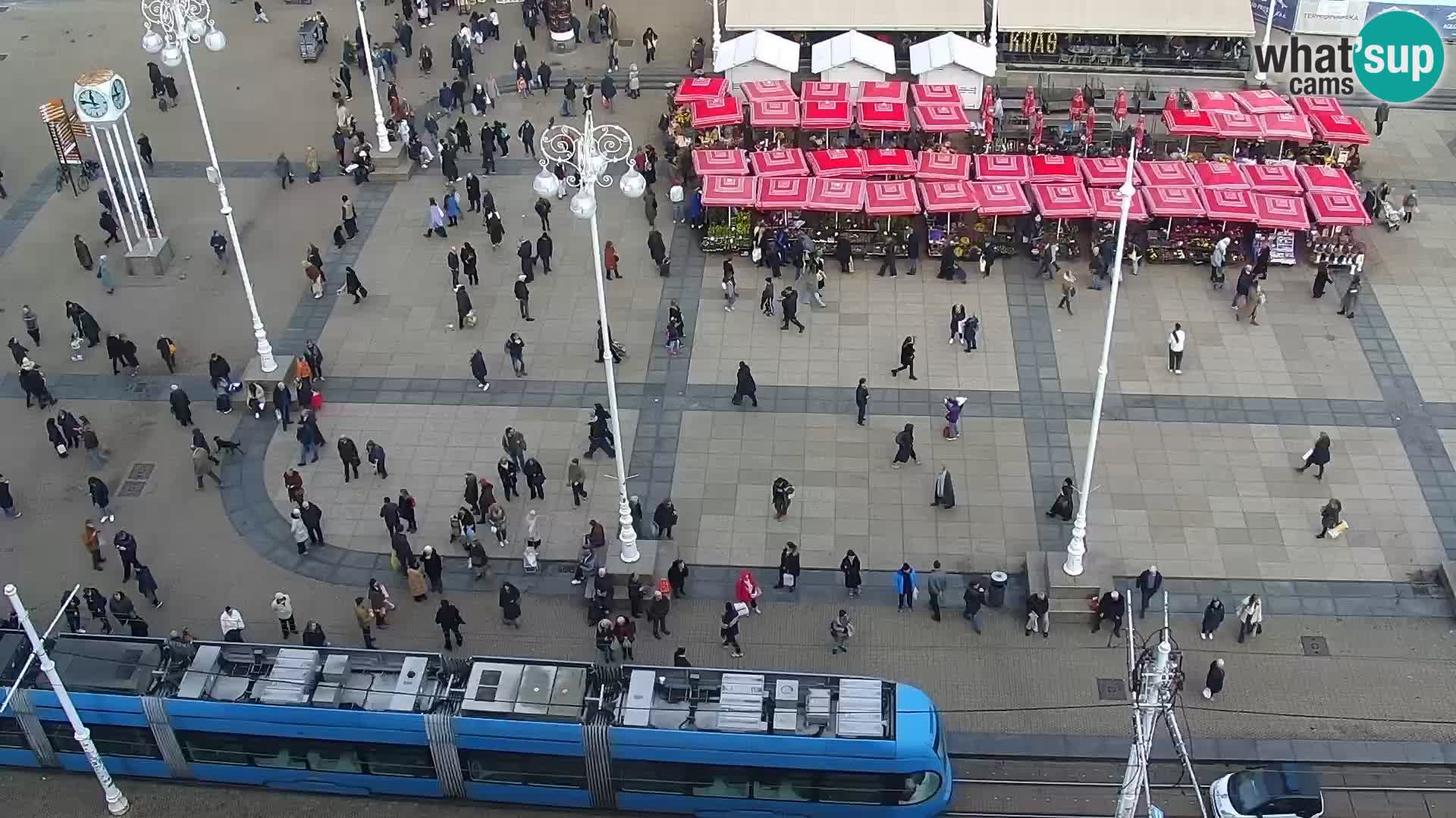 Ban Jelačić live cam Zagreb – Hotel Dubrovnik