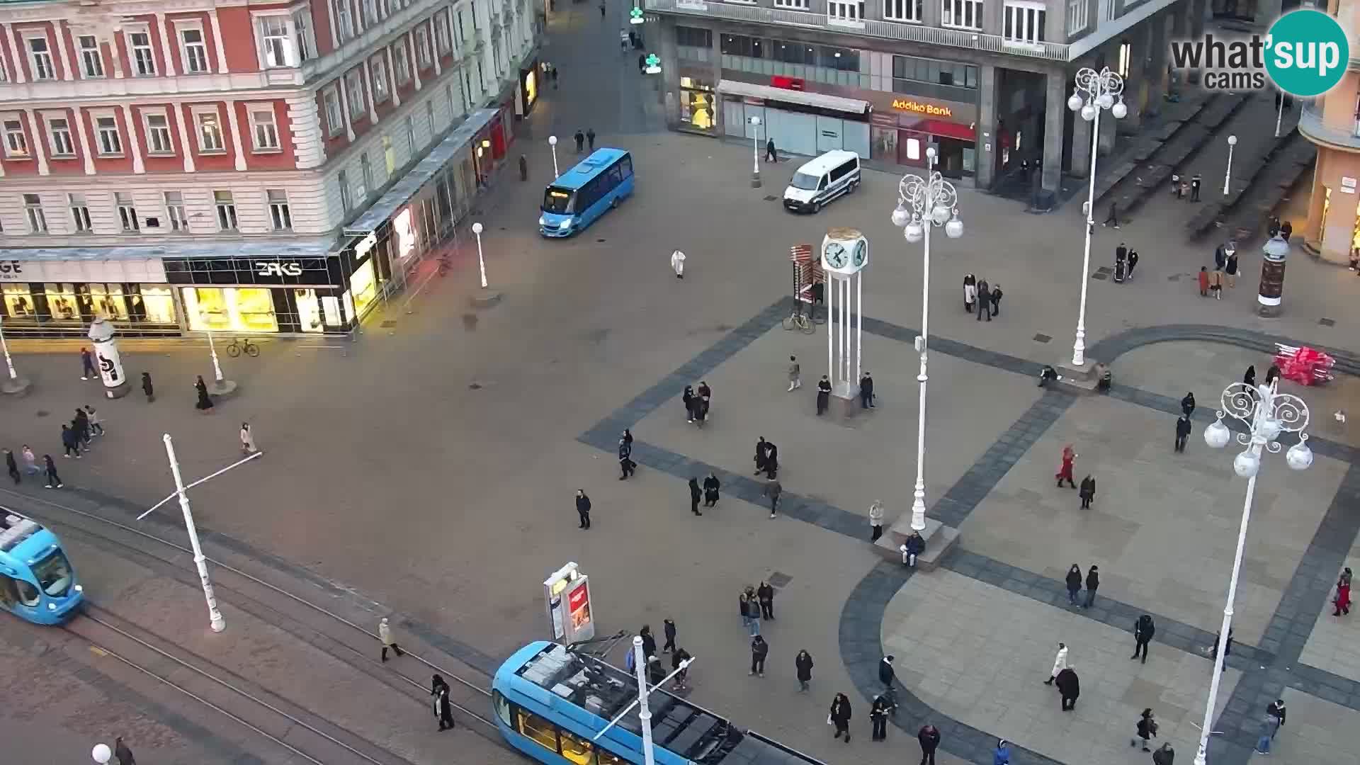 Ban Jelačić live cam Zagreb – Hotel Dubrovnik