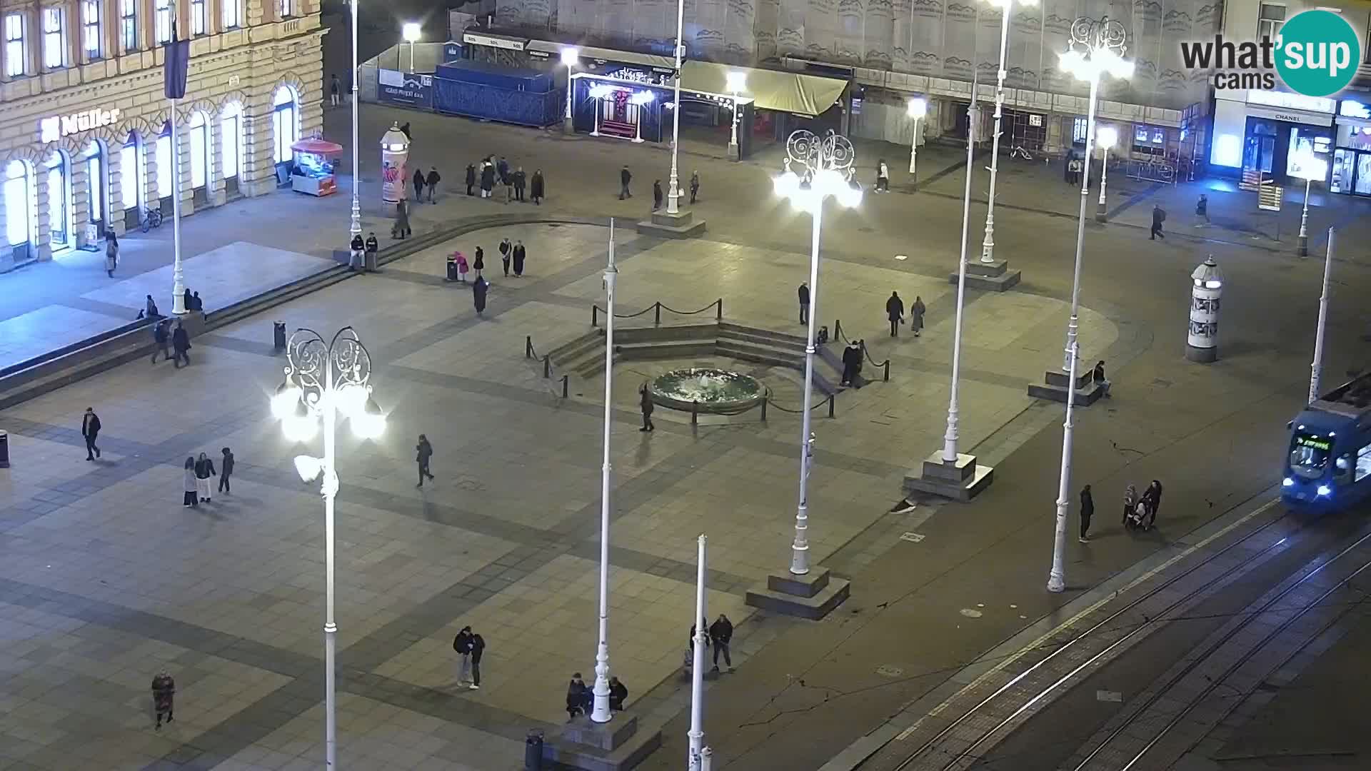 Ban Jelačić Platz  Live webcam Zagreb – Hotel Dubrovnik