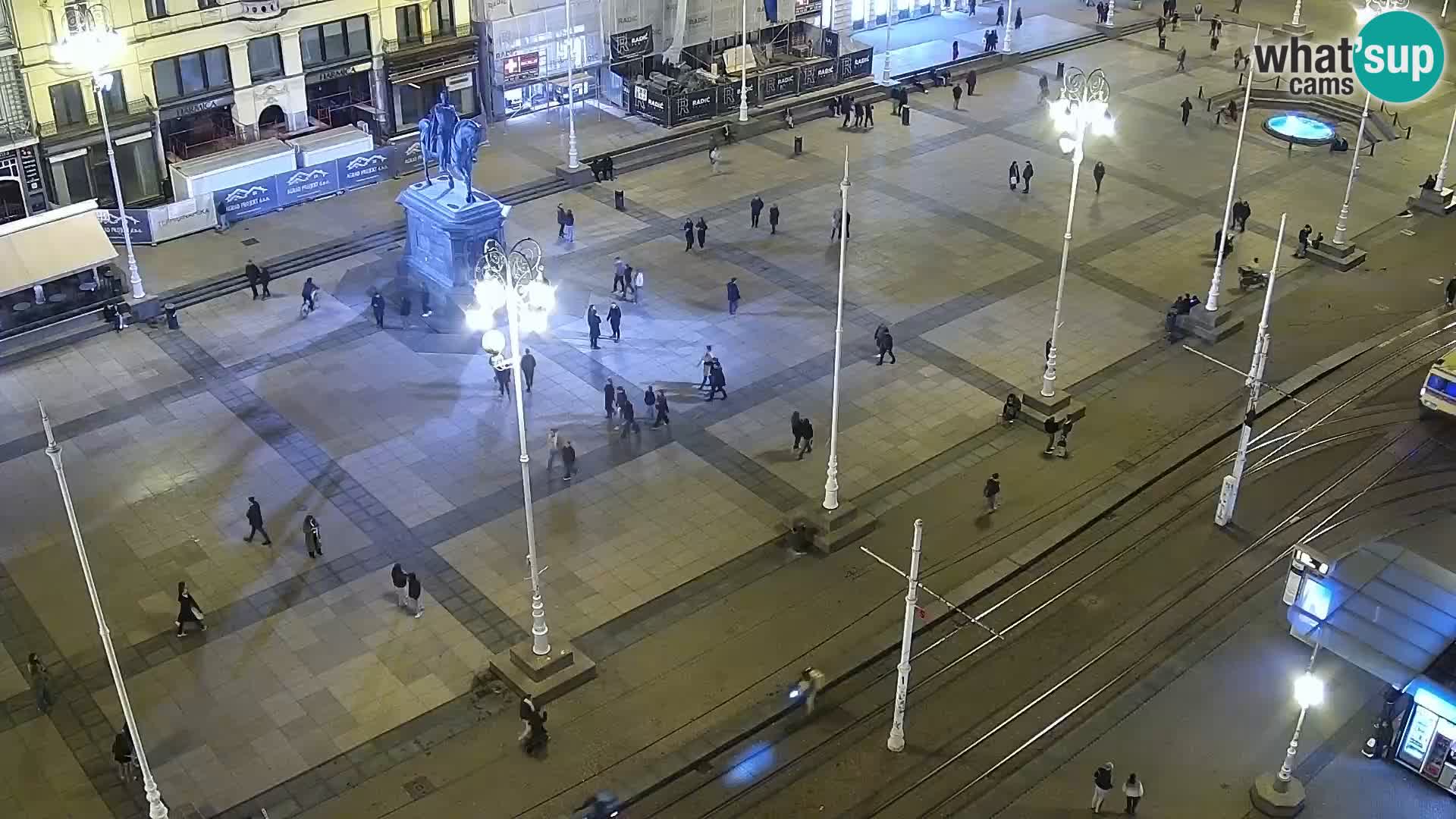 Ban Jelačić live cam Zagreb – Hotel Dubrovnik