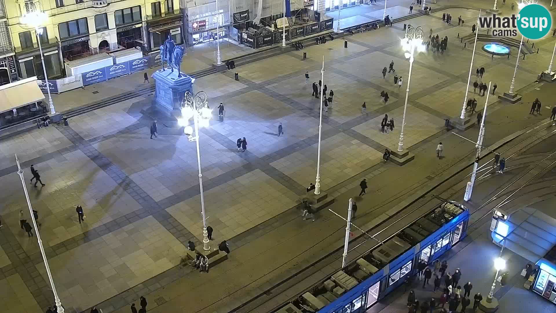 LIVE Webcam Zagreb Hotel Dubrovnik | Ban Jelačić square