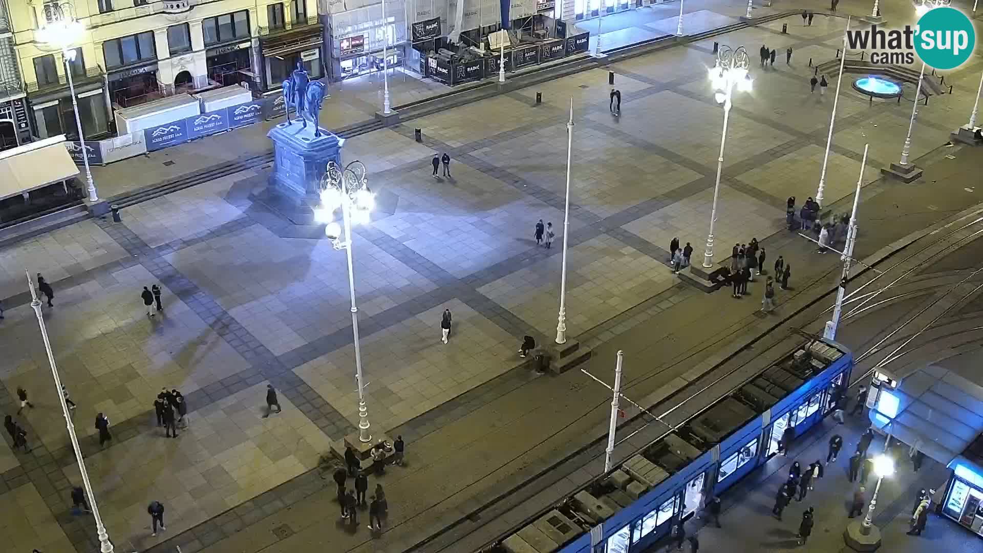 LIVE Webcam Zagreb Hotel Dubrovnik | Ban Jelačić square