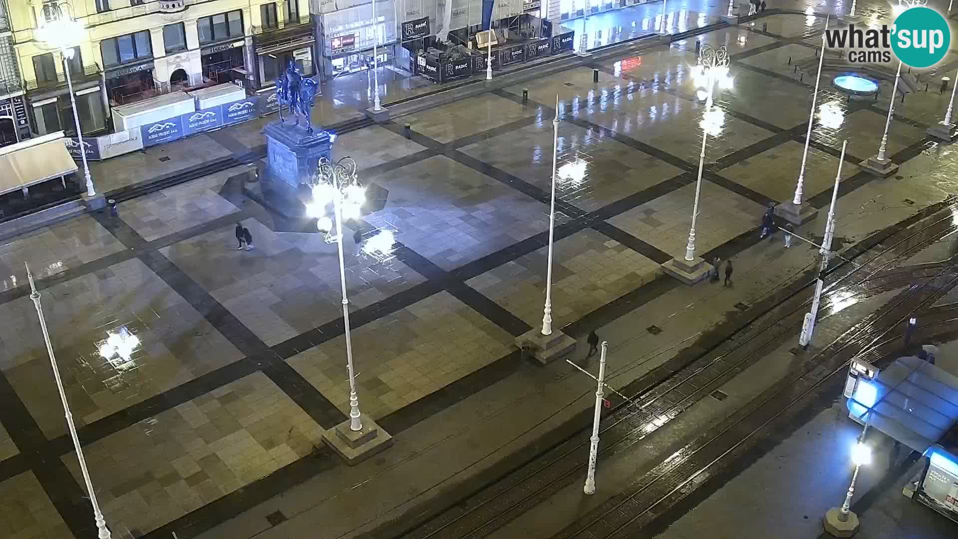 Ban Jelačić live cam Zagreb – Hotel Dubrovnik