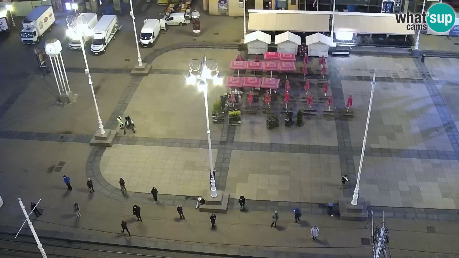 Ban Jelačić Platz  Live webcam Zagreb – Hotel Dubrovnik