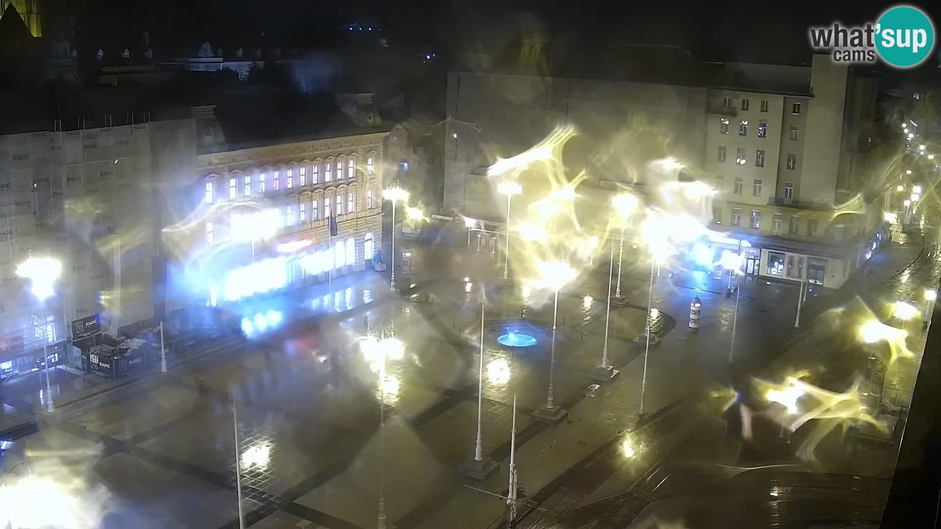 Plaza Ban Jelačić camera en vivo Zagreb – Hotel Dubrovnik