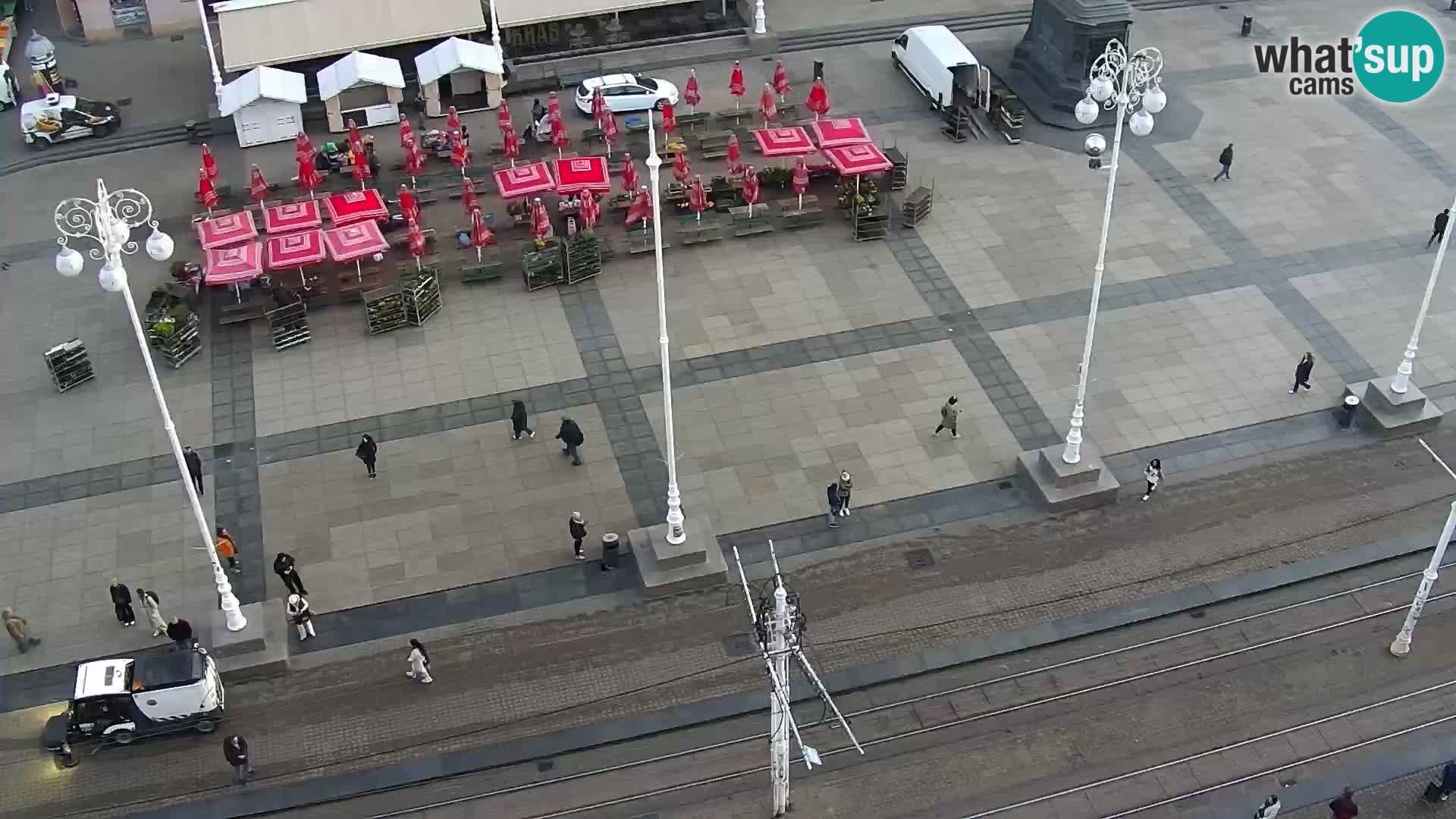 Ban Jelačić Platz  Live webcam Zagreb – Hotel Dubrovnik