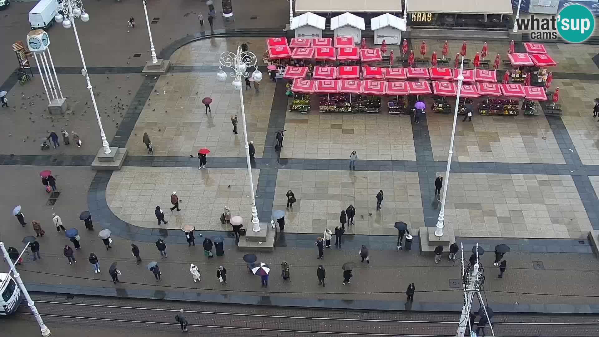 Webcam Zagreb – Ban Jelačić square