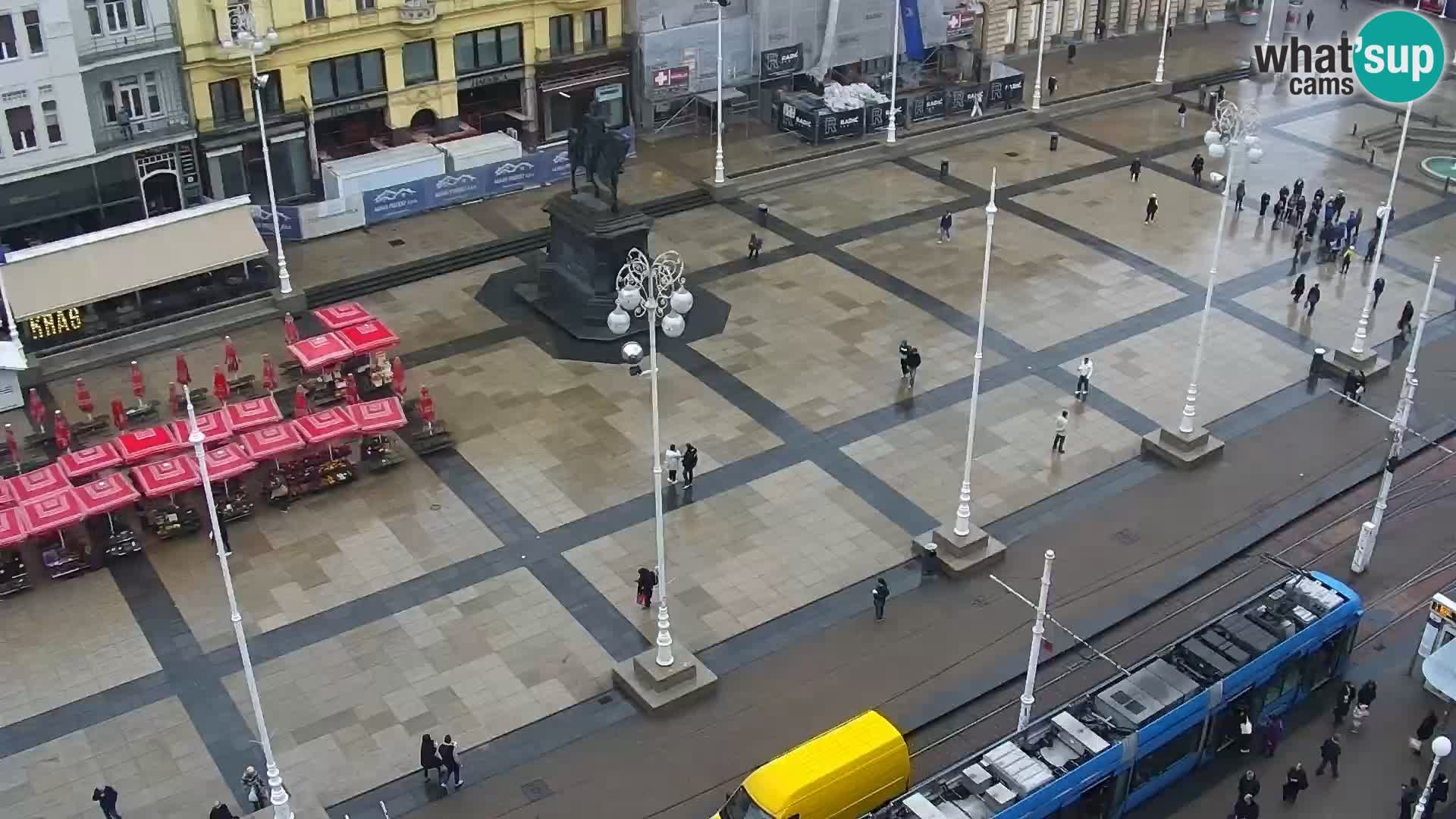 Ban Jelačić Platz  Live webcam Zagreb – Hotel Dubrovnik