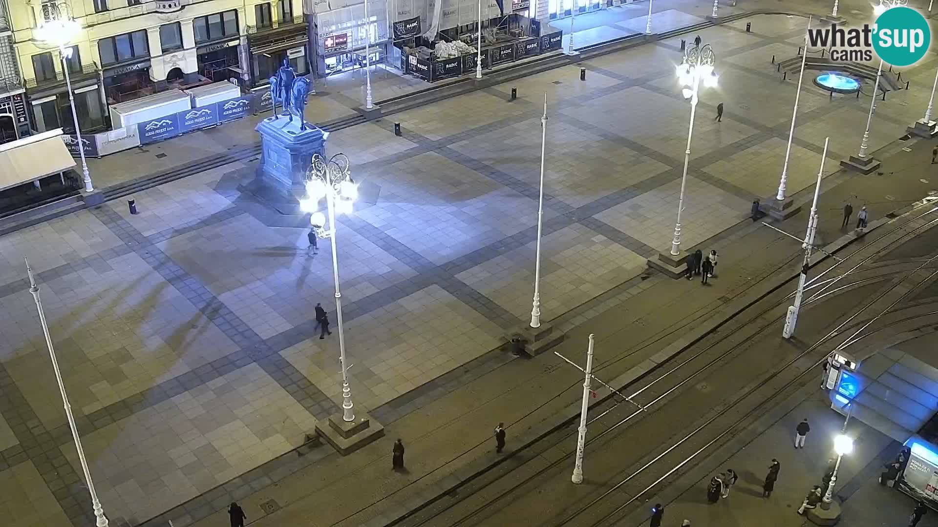 Ban Jelačić live cam Zagreb – Hotel Dubrovnik