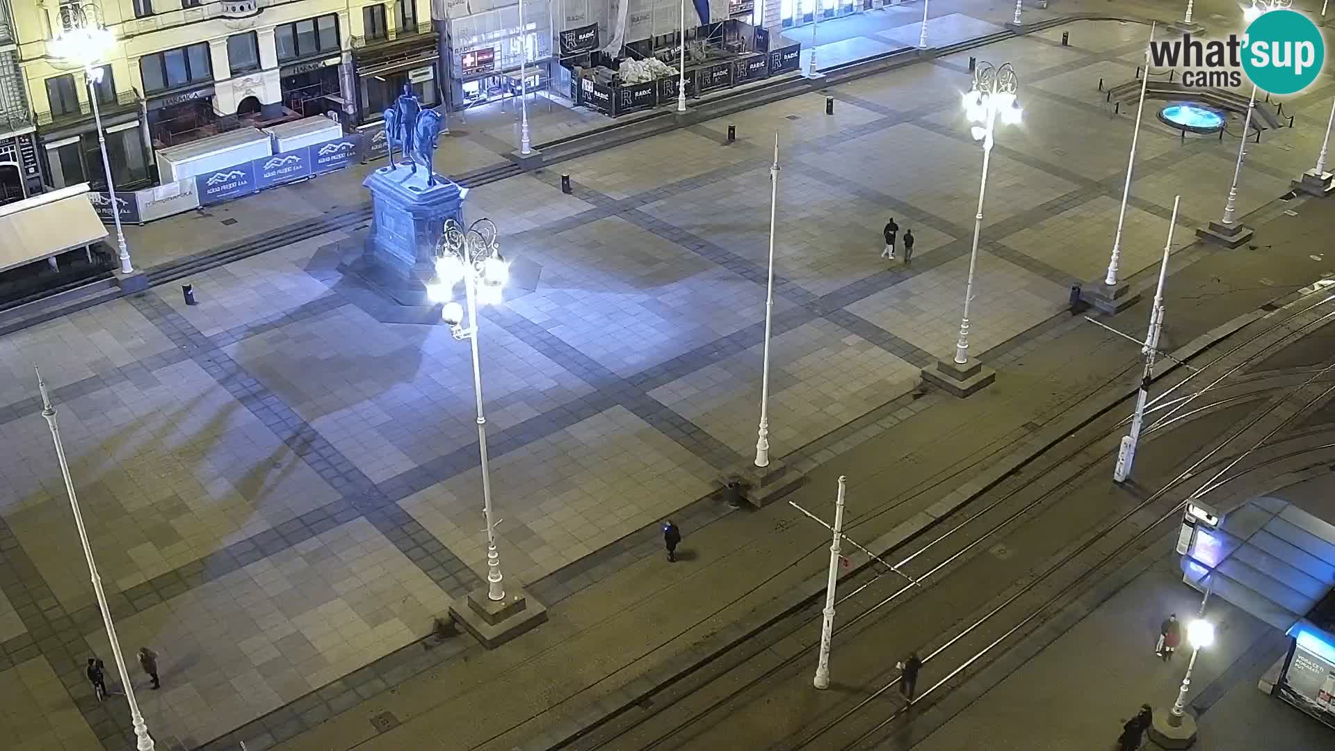 LIVE Webcam Zagreb Hotel Dubrovnik | Ban Jelačić square