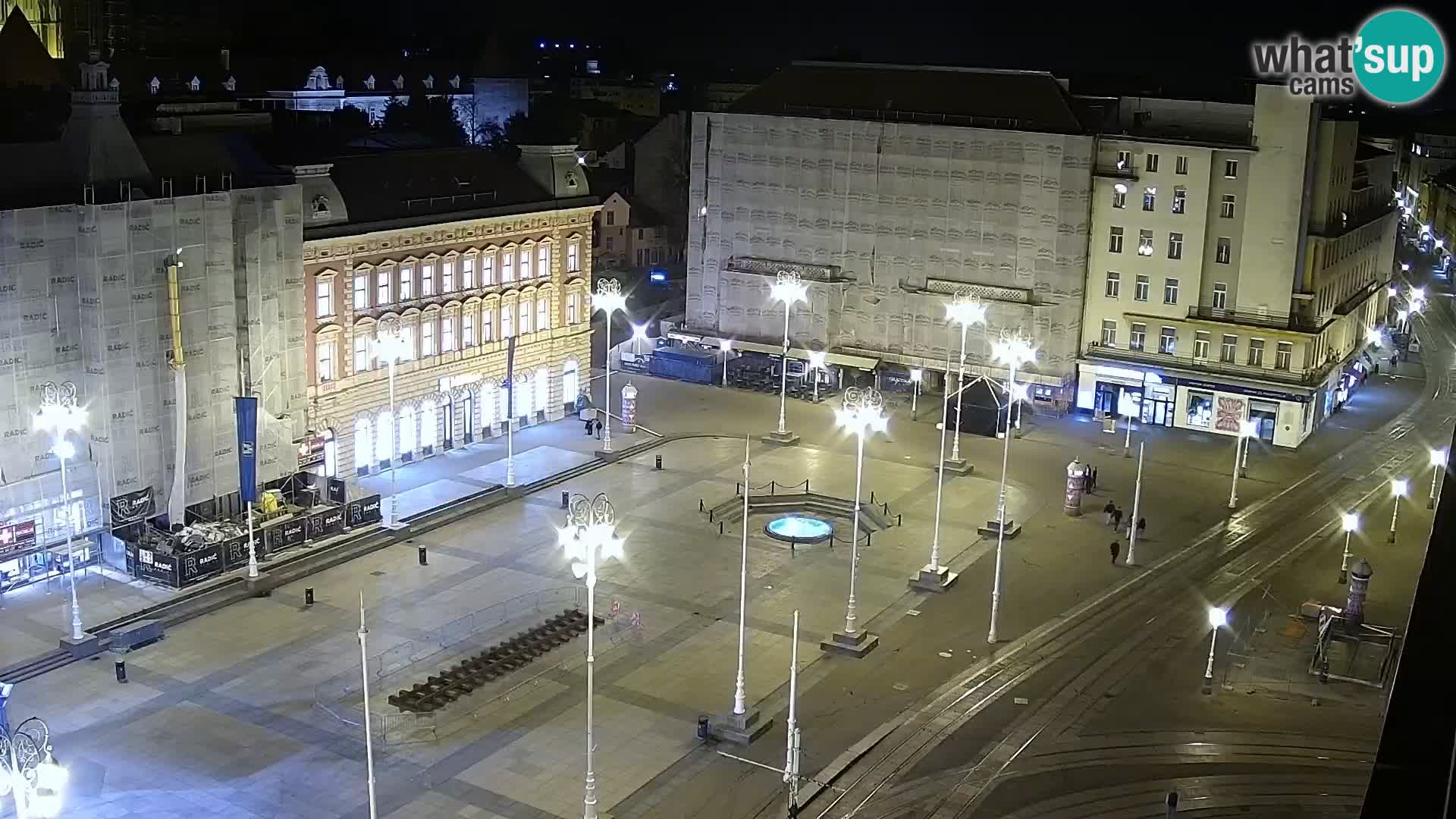 LIVE Webcam Zagreb Hotel Dubrovnik | Ban Jelačić square
