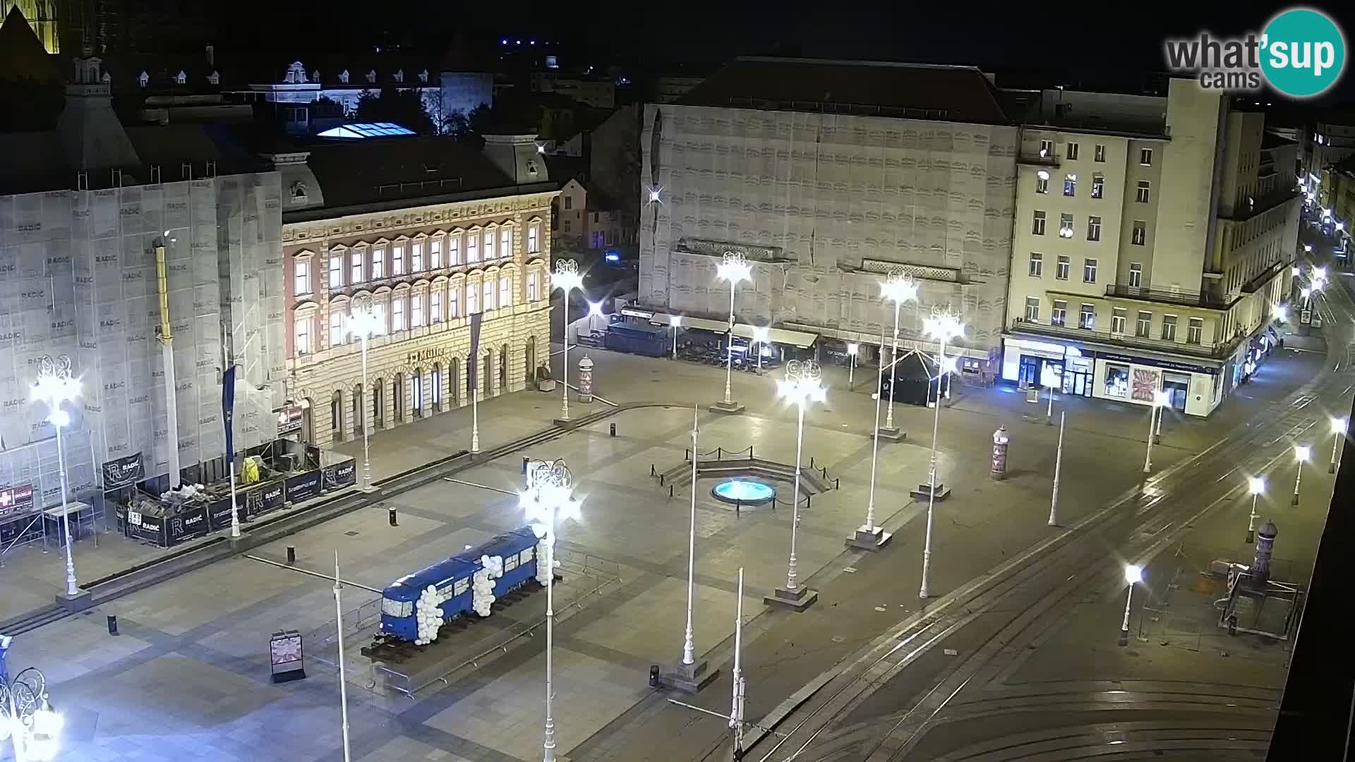 Piazza Ban Jelačić livecam Zagreb – Hotel Dubrovnik