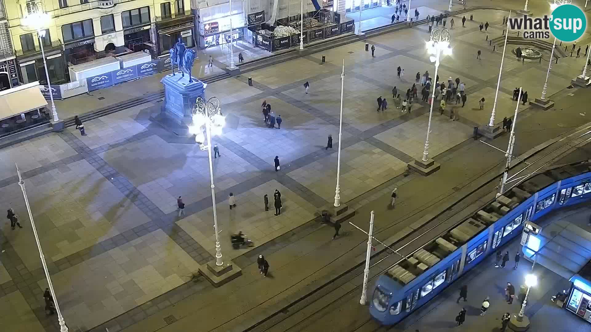Ban Jelačić Platz  Live webcam Zagreb – Hotel Dubrovnik