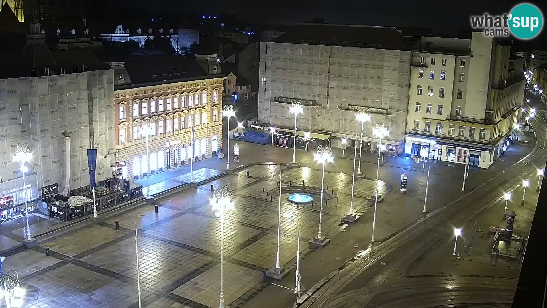 Ban Jelačić live cam Zagreb – Hotel Dubrovnik
