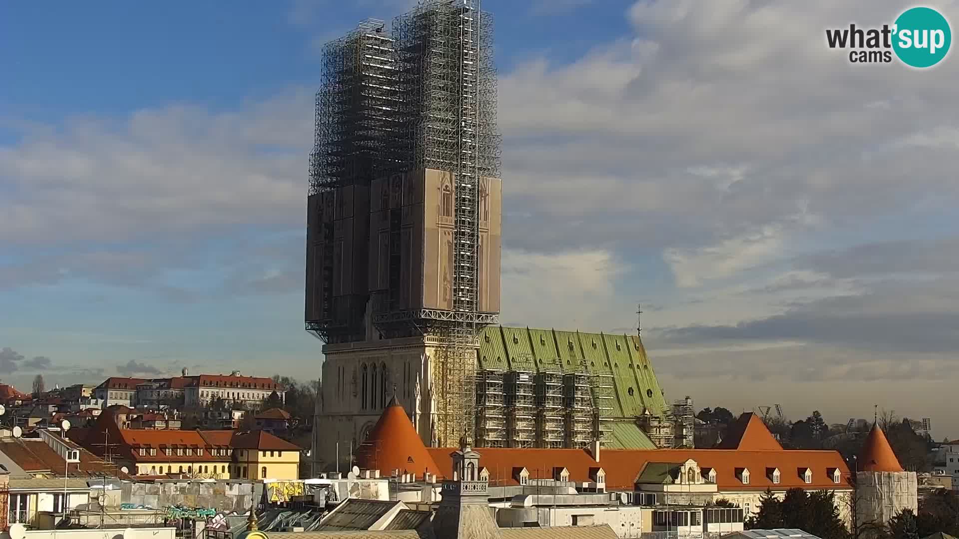 Trg Bana Jelačića v živo Zagreb – Hotel Dubrovnik