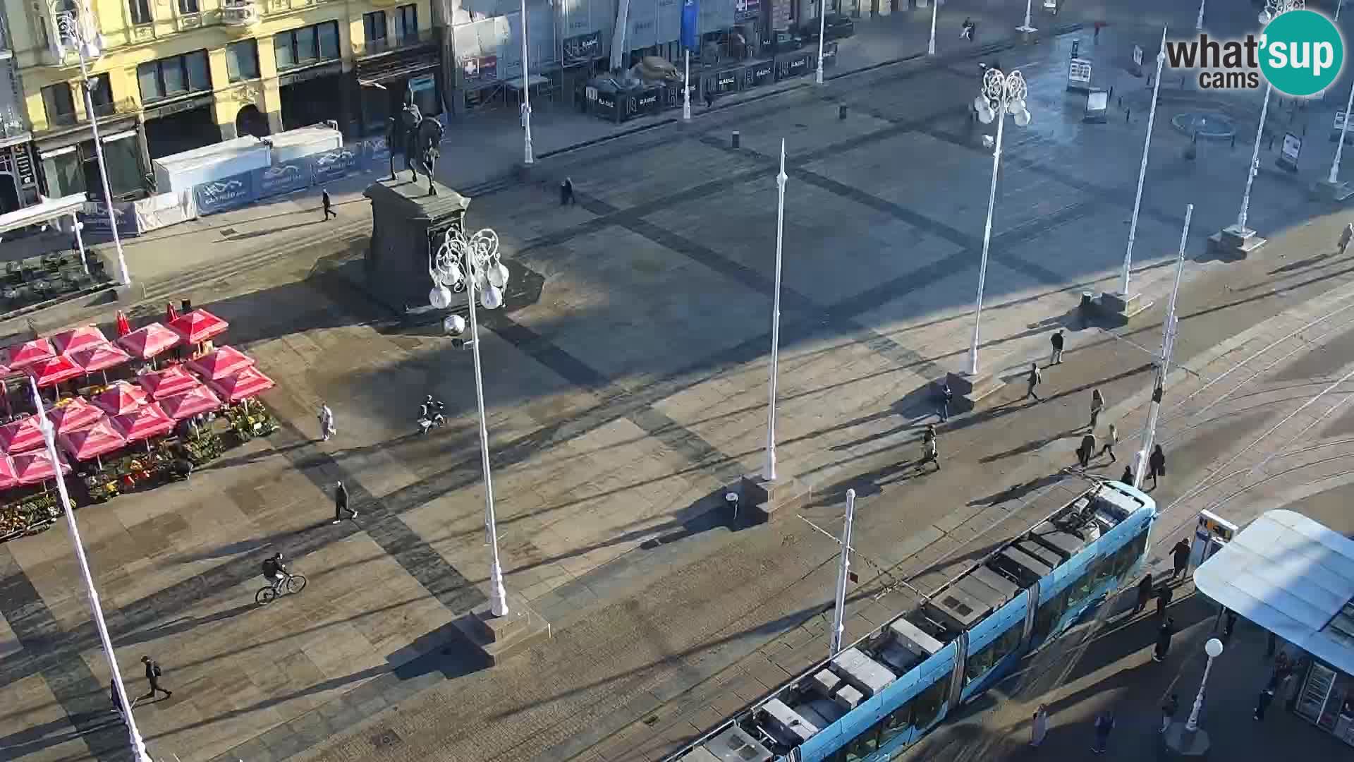 Piazza Ban Jelačić livecam Zagreb – Hotel Dubrovnik