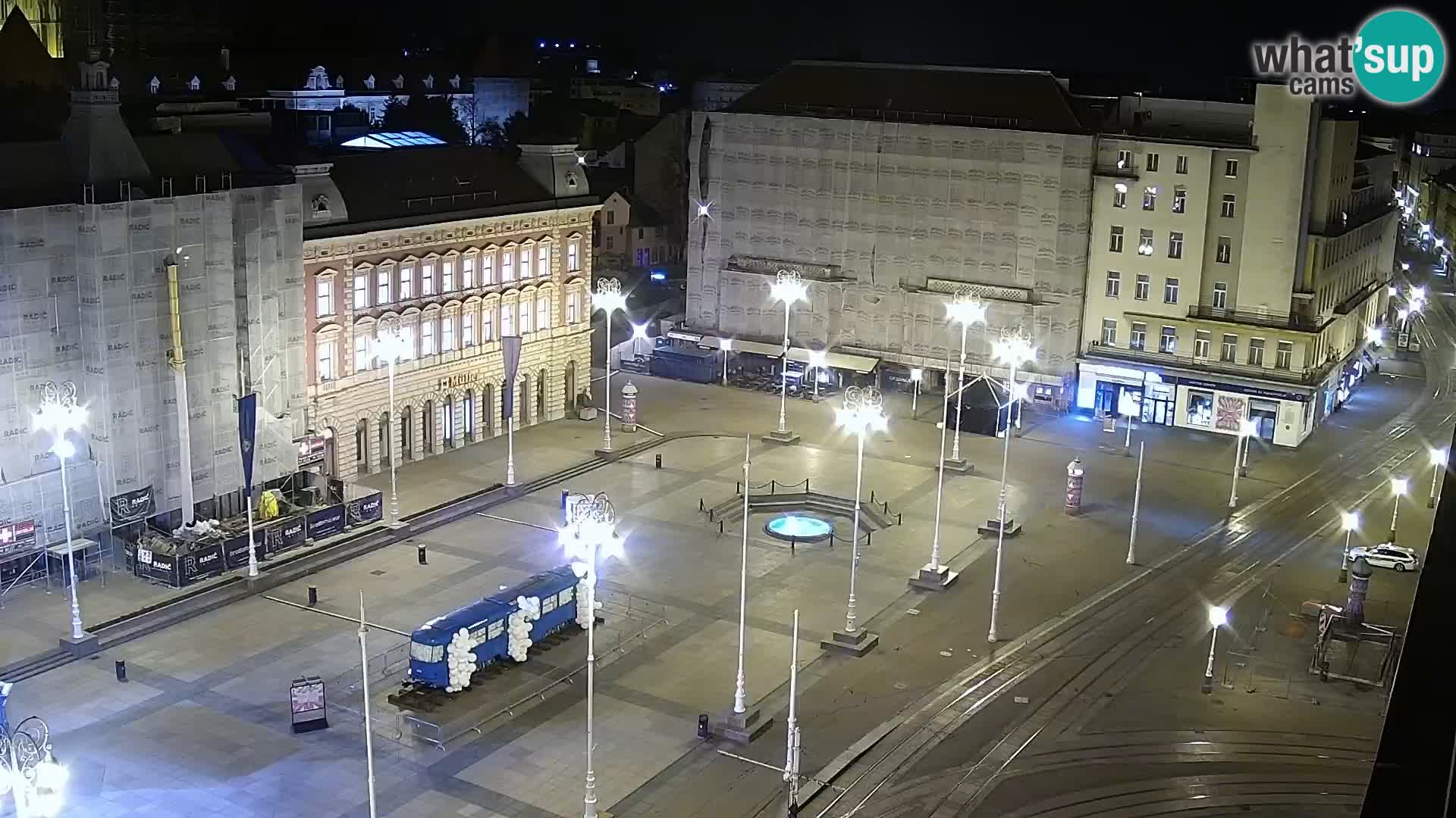 Plaza Ban Jelačić camera en vivo Zagreb – Hotel Dubrovnik