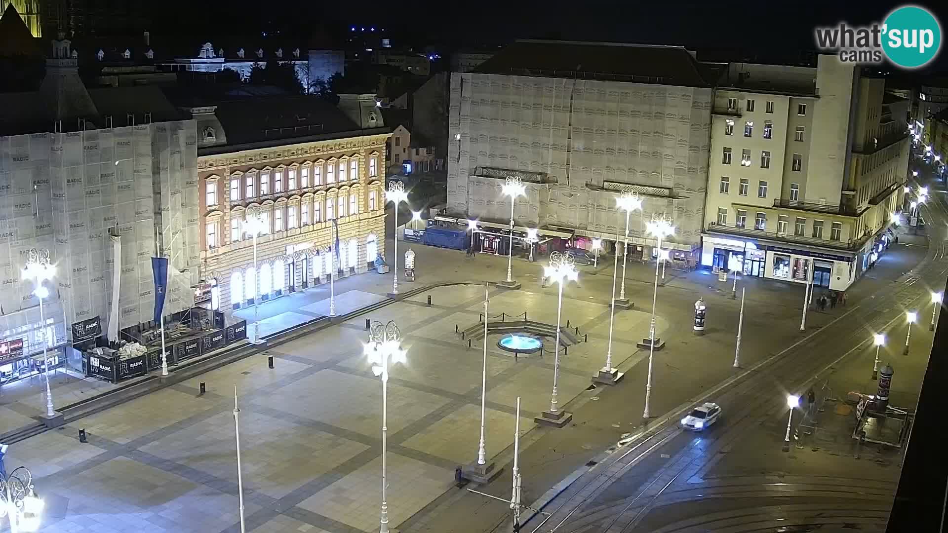 LIVE Webcam Zagreb Hotel Dubrovnik | Ban Jelačić square