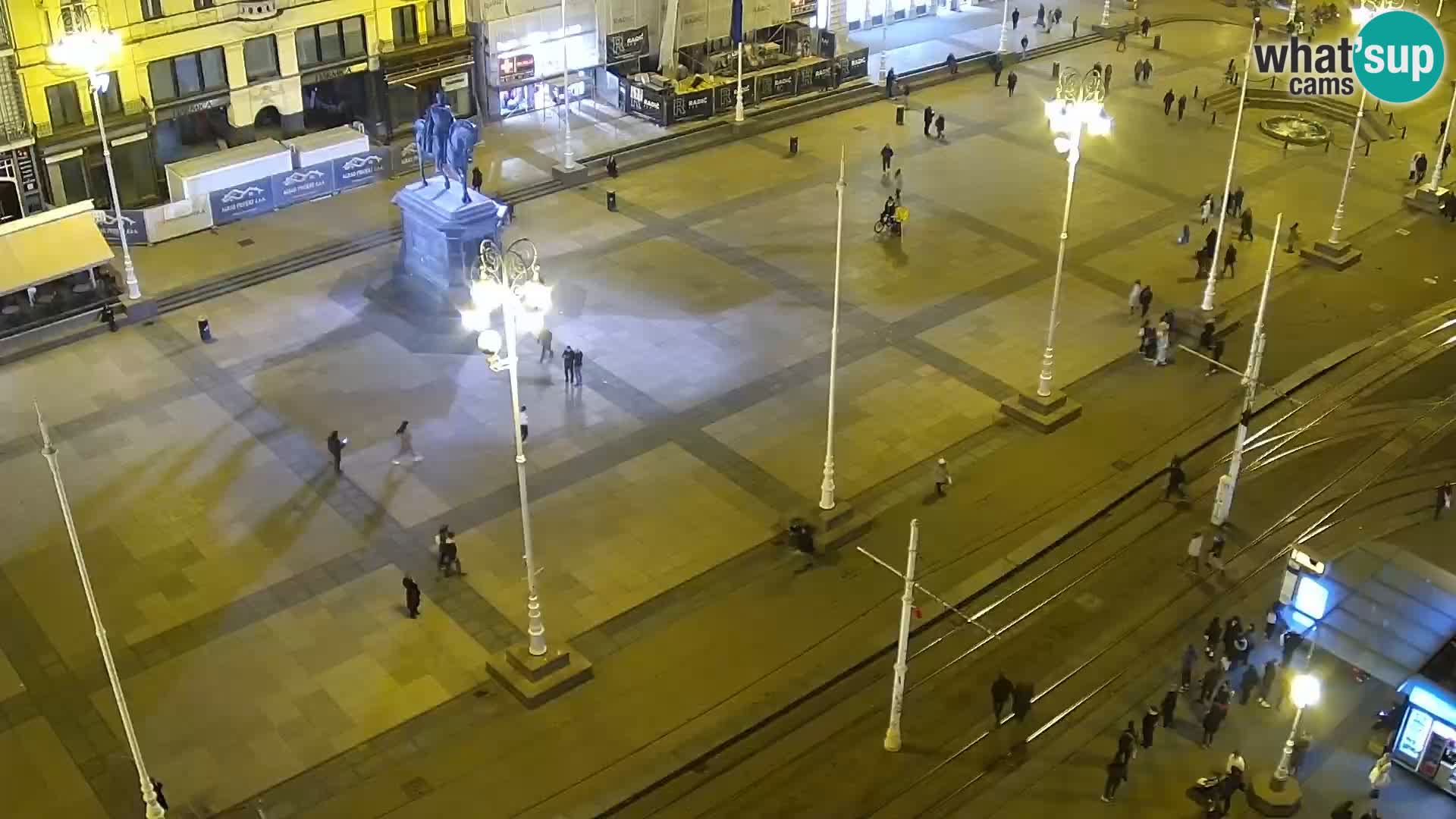 Piazza Ban Jelačić livecam Zagreb – Hotel Dubrovnik