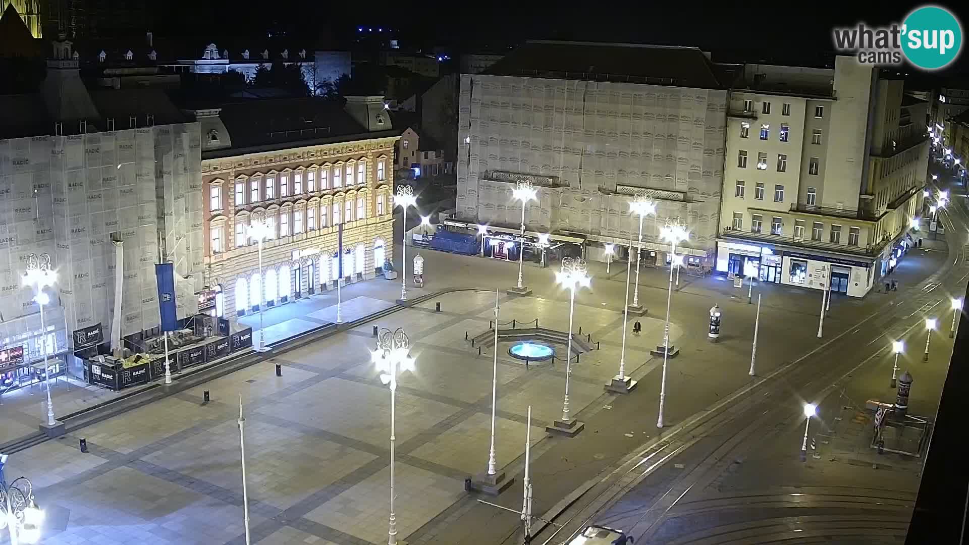 Ban Jelačić live cam Zagreb – Hotel Dubrovnik