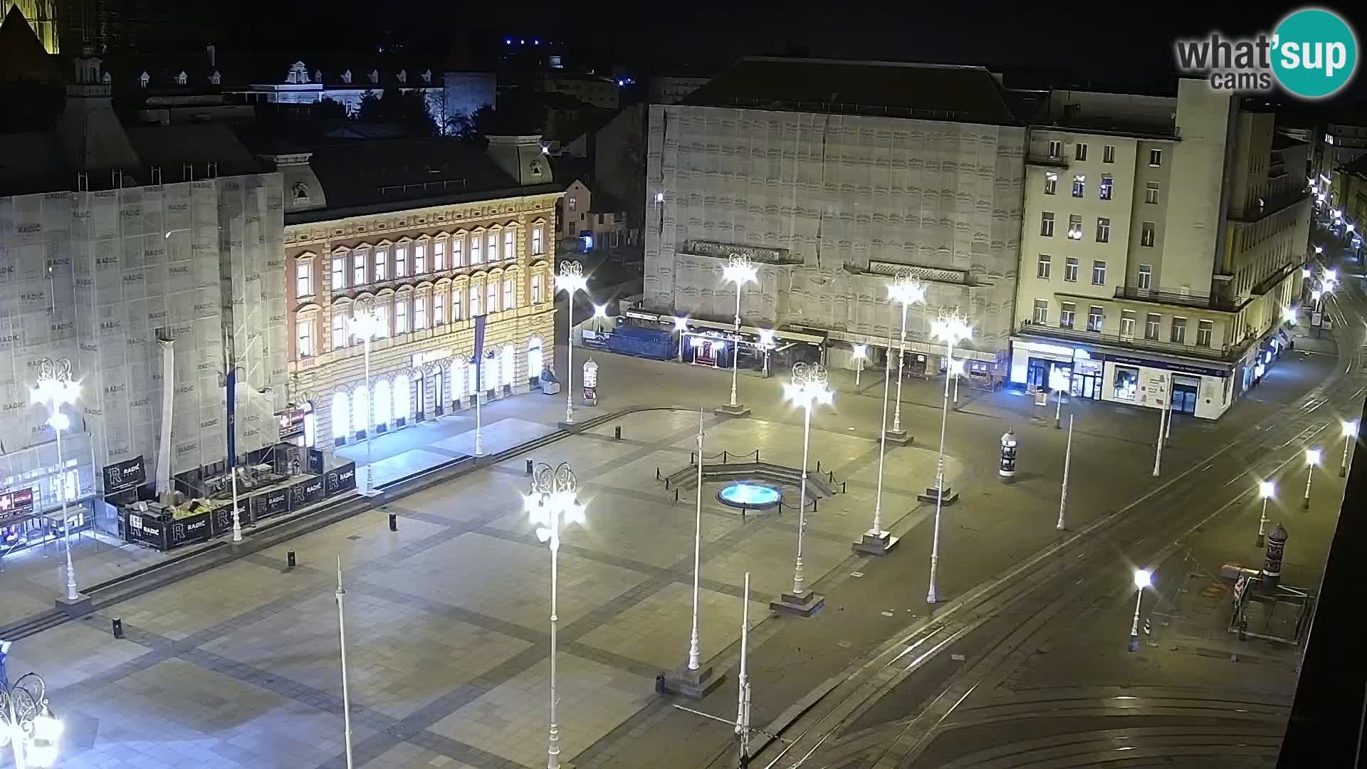 Ban Jelačić live cam Zagreb – Hotel Dubrovnik