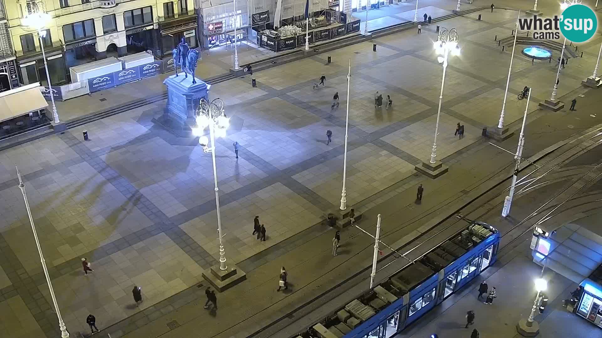 Ban Jelačić Platz Live webcam Zagreb – Hotel Dubrovnik