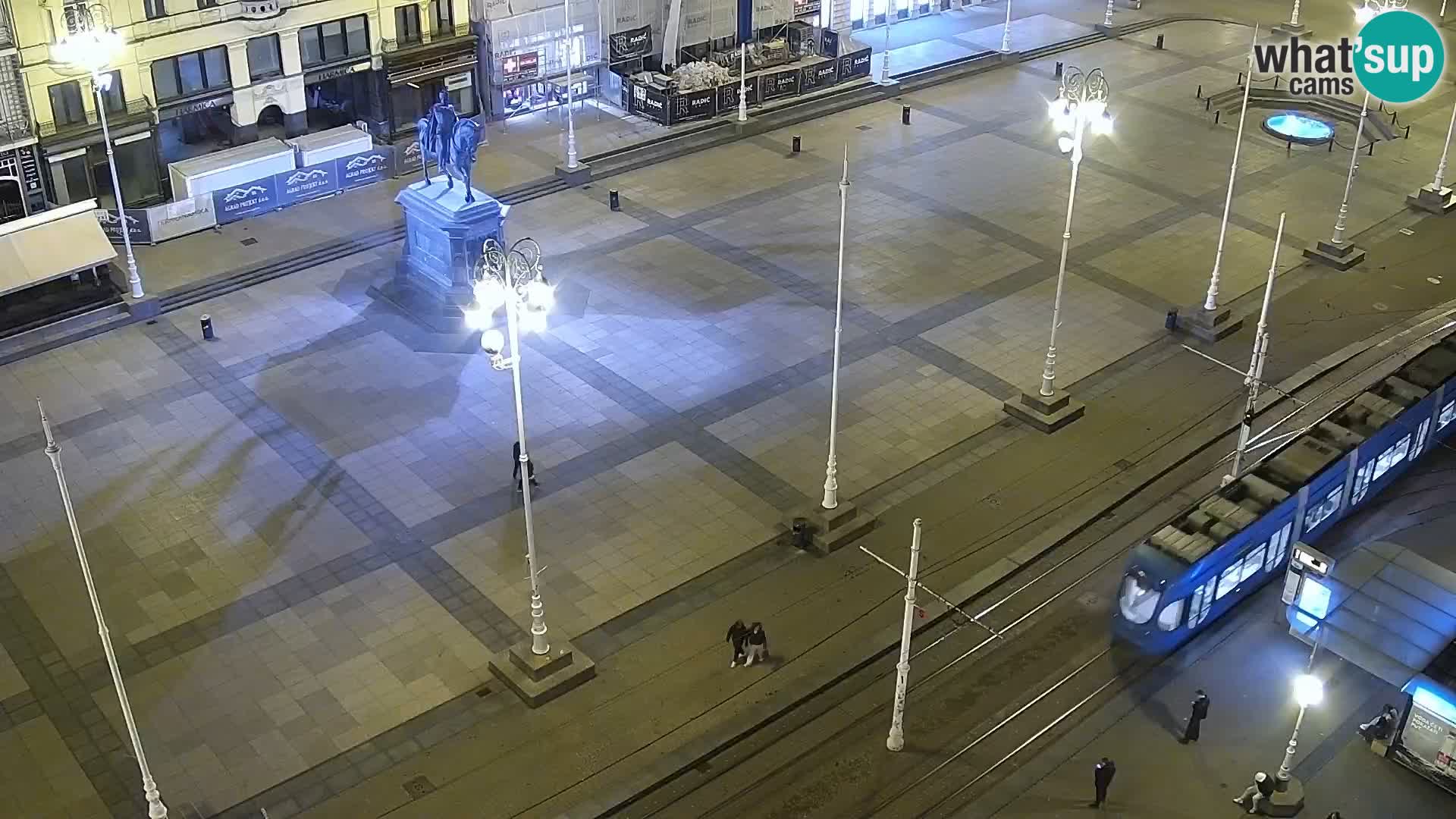 Piazza Ban Jelačić livecam Zagreb – Hotel Dubrovnik