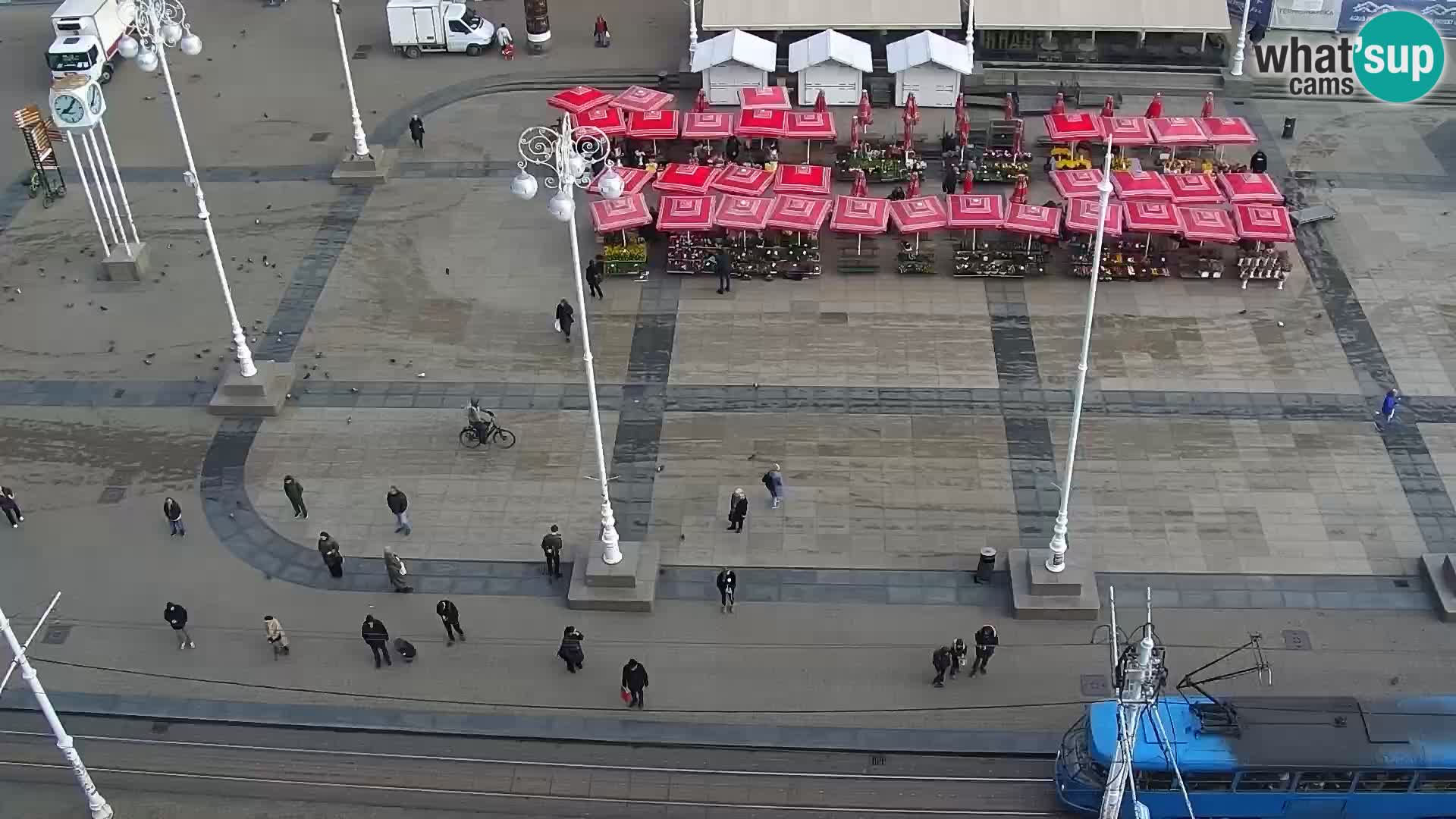 Ban Jelačić live cam Zagreb – Hotel Dubrovnik