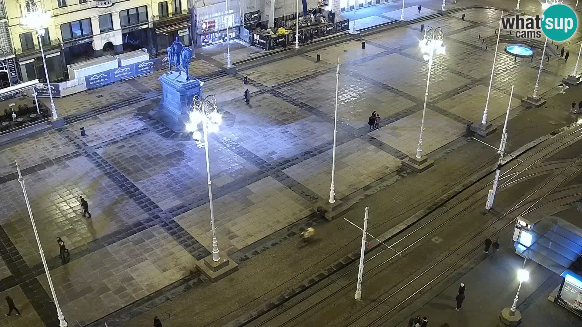 Trg Bana Jelačića web kamera Zagreb – Hotel Dubrovnik