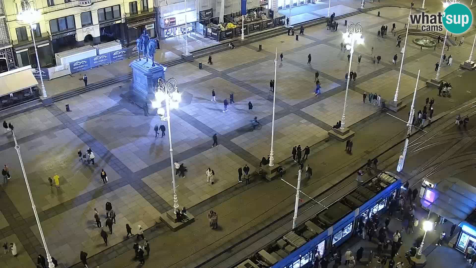 Ban Jelačić Platz  Live webcam Zagreb – Hotel Dubrovnik