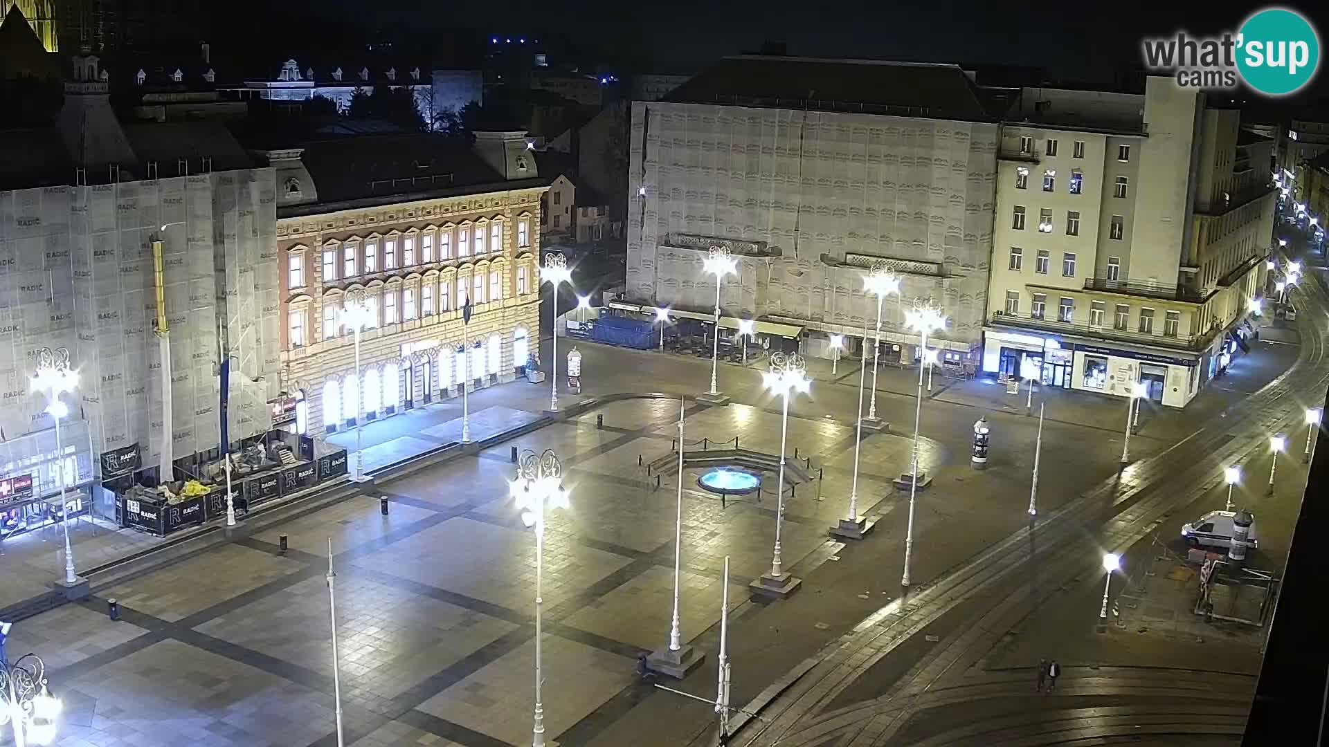 LIVE Webcam Zagreb Hotel Dubrovnik | Ban Jelačić square