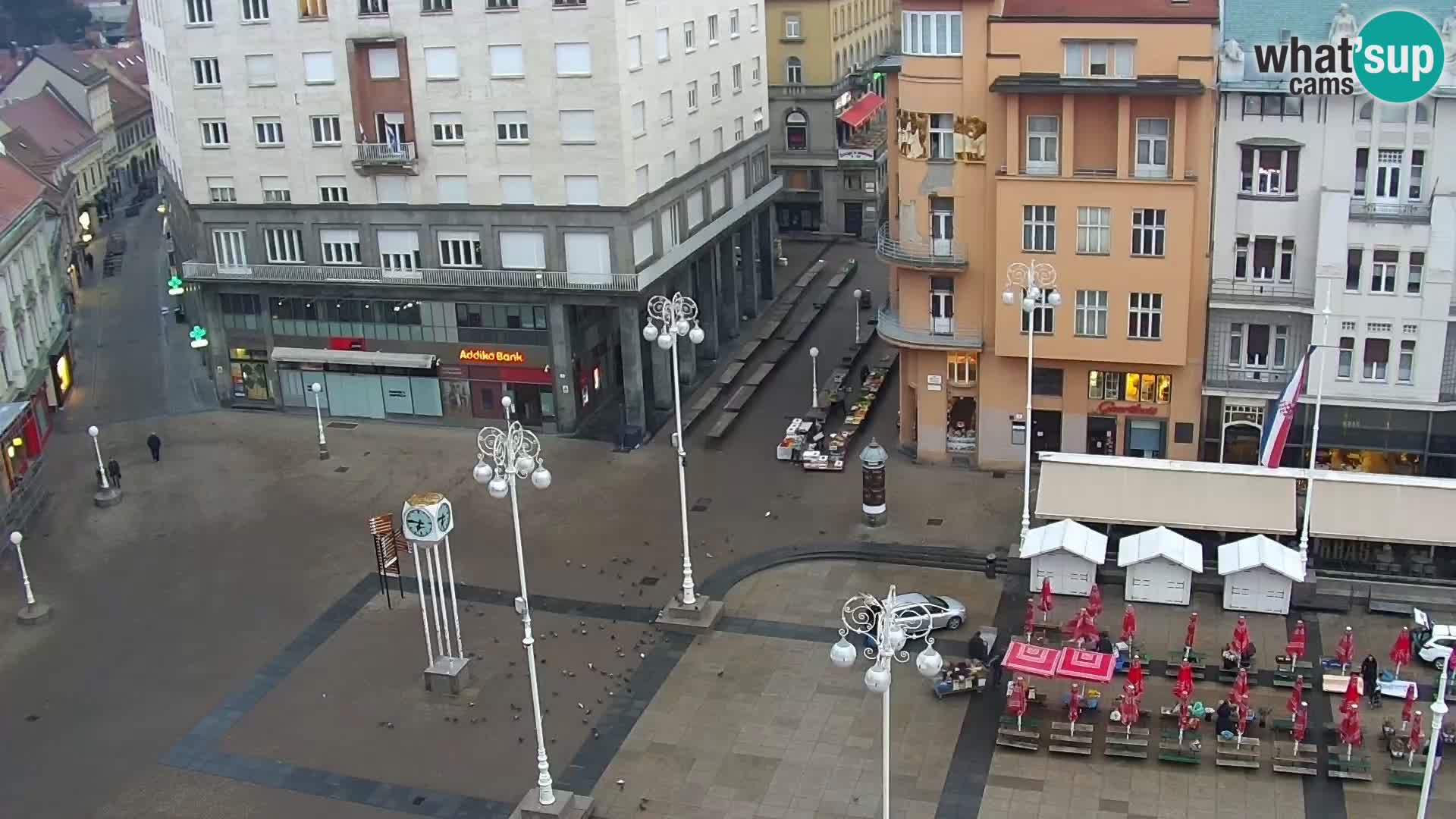 Webcam Zagreb – Carré Ban Jelačić