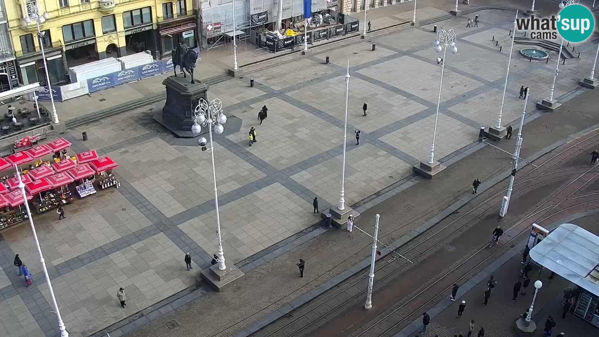 Ban Jelačić live cam Zagreb – Hotel Dubrovnik