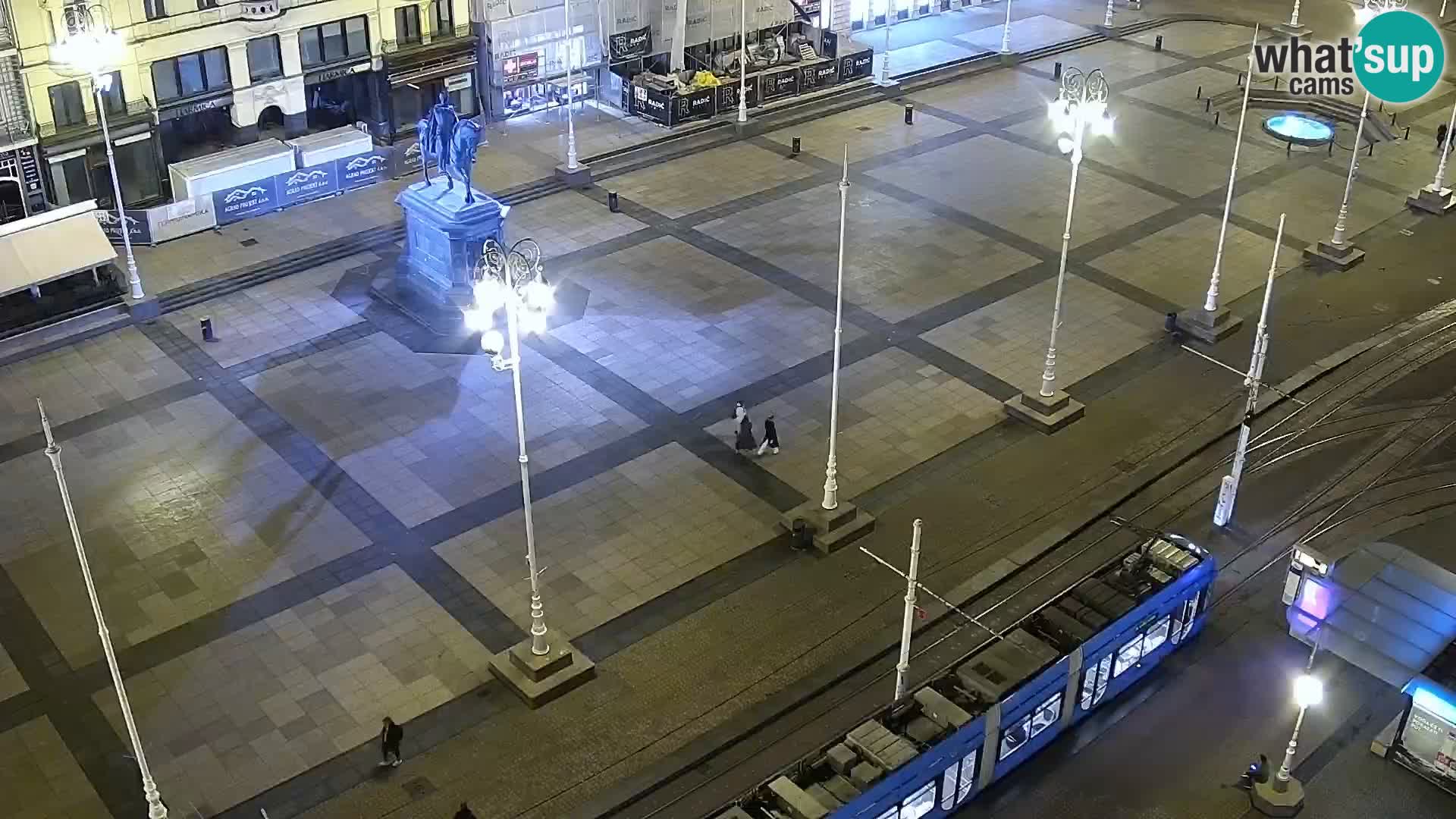 LIVE Webcam Zagreb Hotel Dubrovnik | Ban Jelačić square