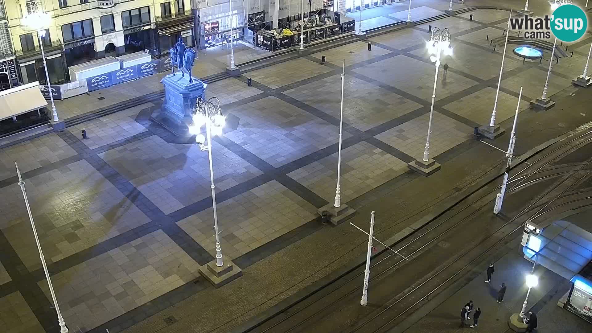 Trg Bana Jelačića web kamera Zagreb – Hotel Dubrovnik
