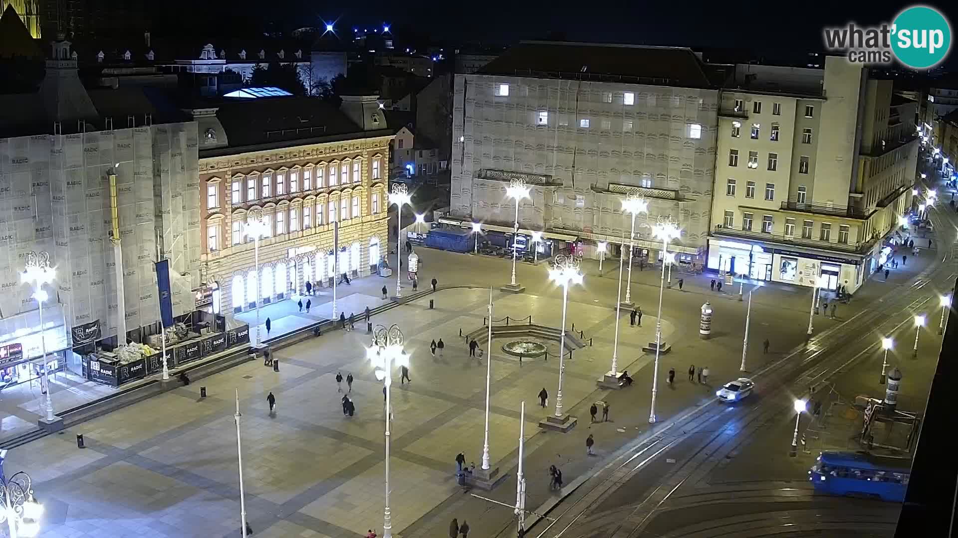 LIVE Webcam Zagreb Hotel Dubrovnik | Ban Jelačić square