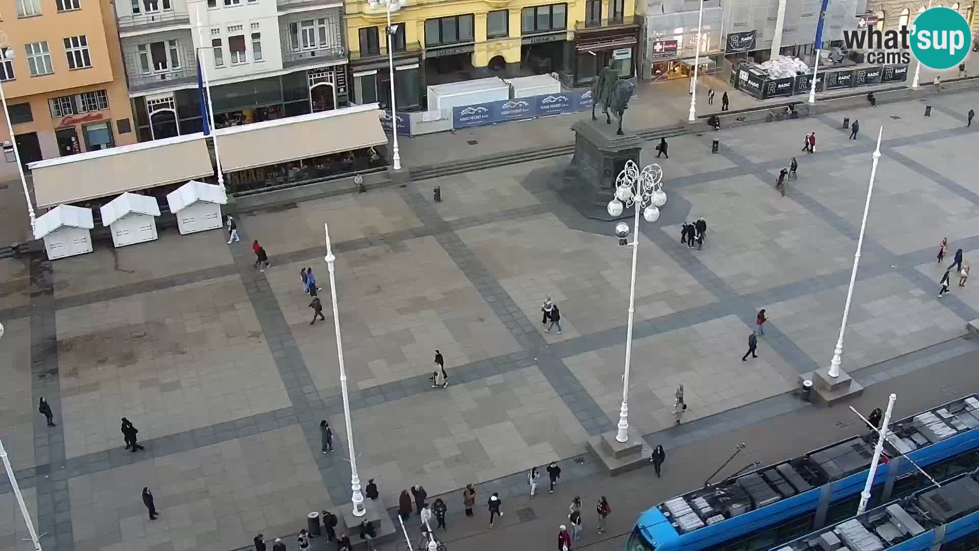 Ban Jelačić live cam Zagreb – Hotel Dubrovnik