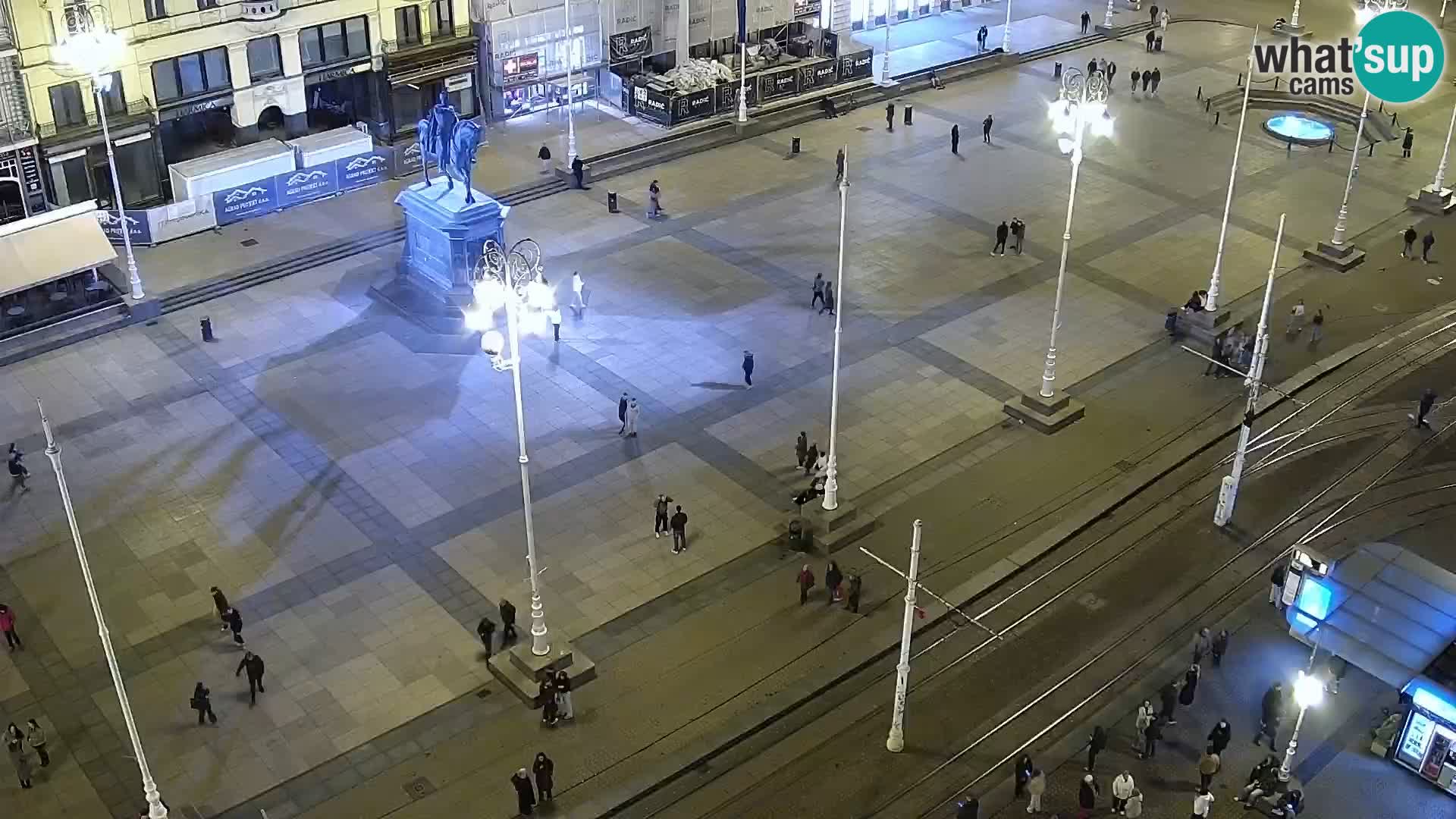 LIVE Webcam Zagreb Hotel Dubrovnik | Ban Jelačić square