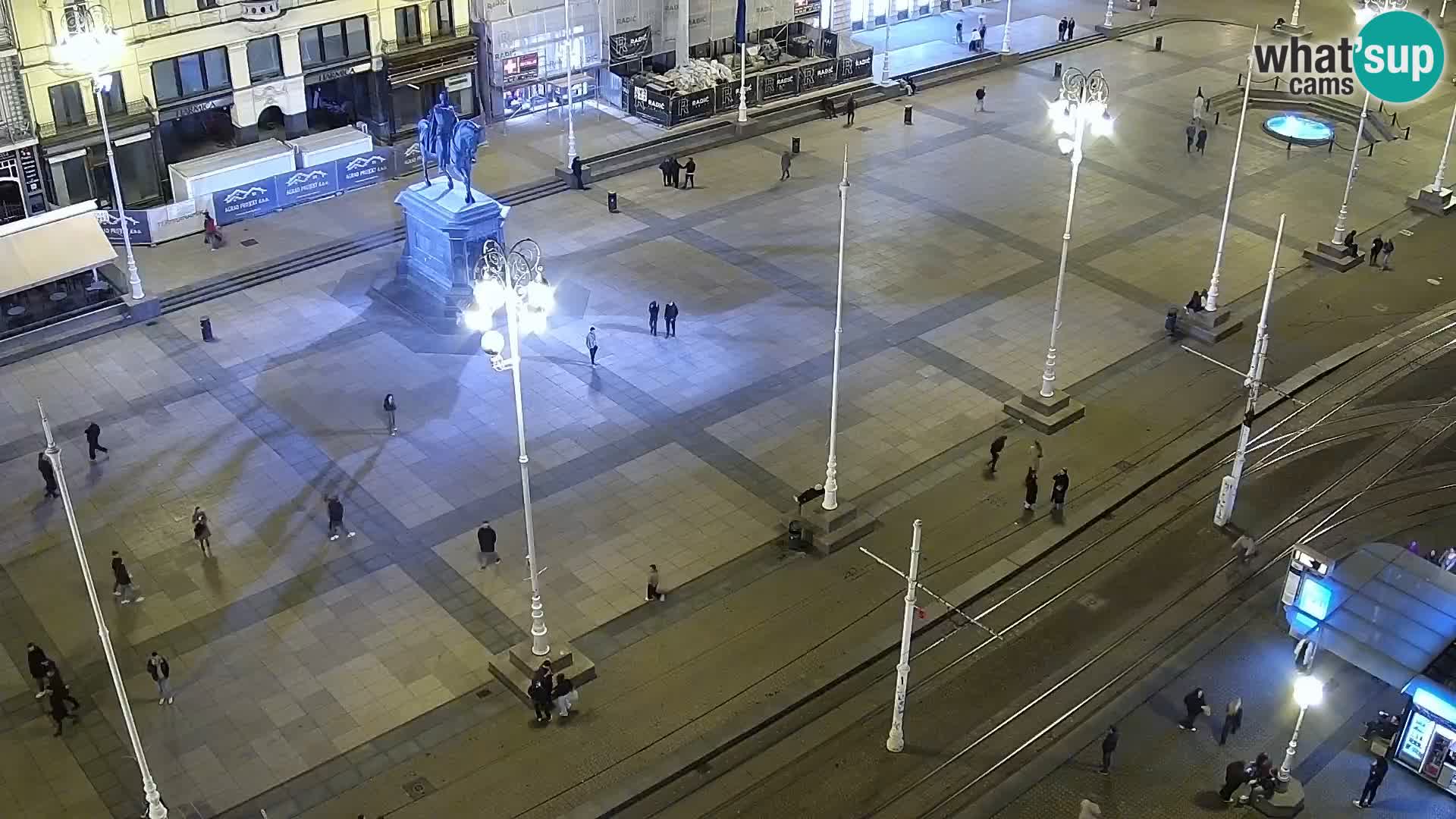 Piazza Ban Jelačić livecam Zagreb – Hotel Dubrovnik