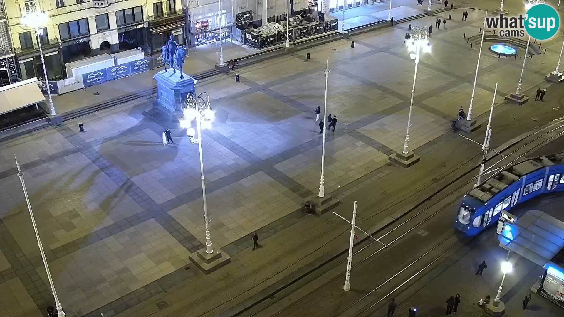 Plaza Ban Jelačić camera en vivo Zagreb – Hotel Dubrovnik