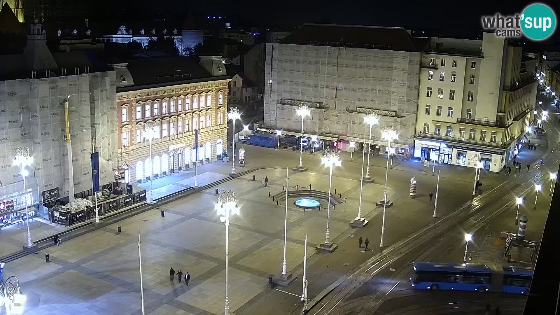 Ban Jelačić live cam Zagreb – Hotel Dubrovnik