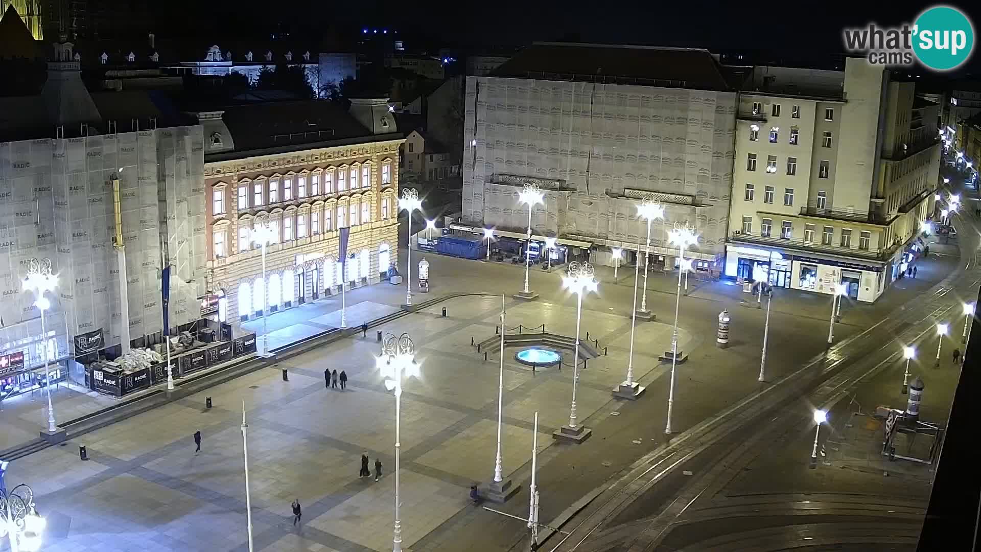 Ban Jelačić Platz Live webcam Zagreb – Hotel Dubrovnik