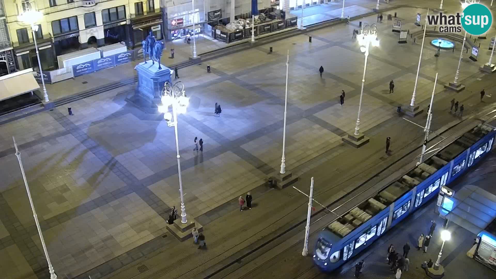 Ban Jelačić Platz  Live webcam Zagreb – Hotel Dubrovnik