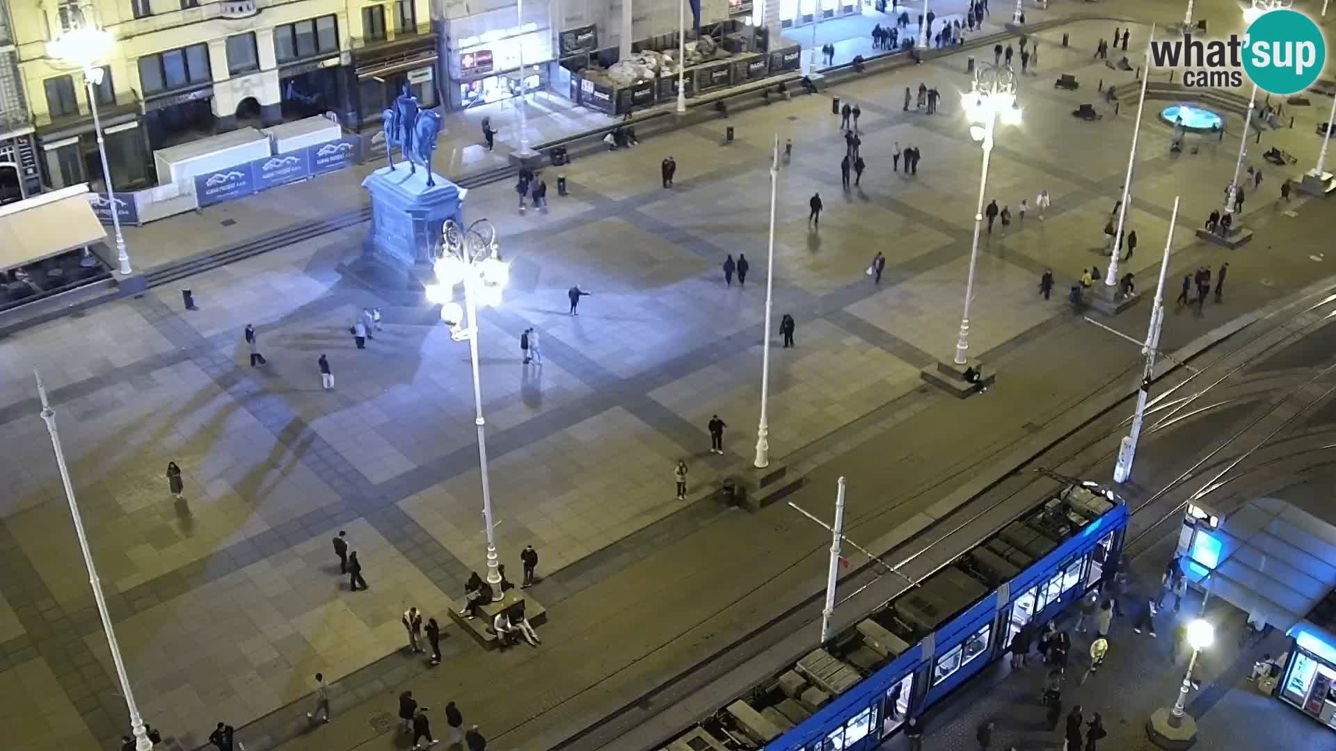 LIVE Webcam Zagreb Hotel Dubrovnik | Ban Jelačić square