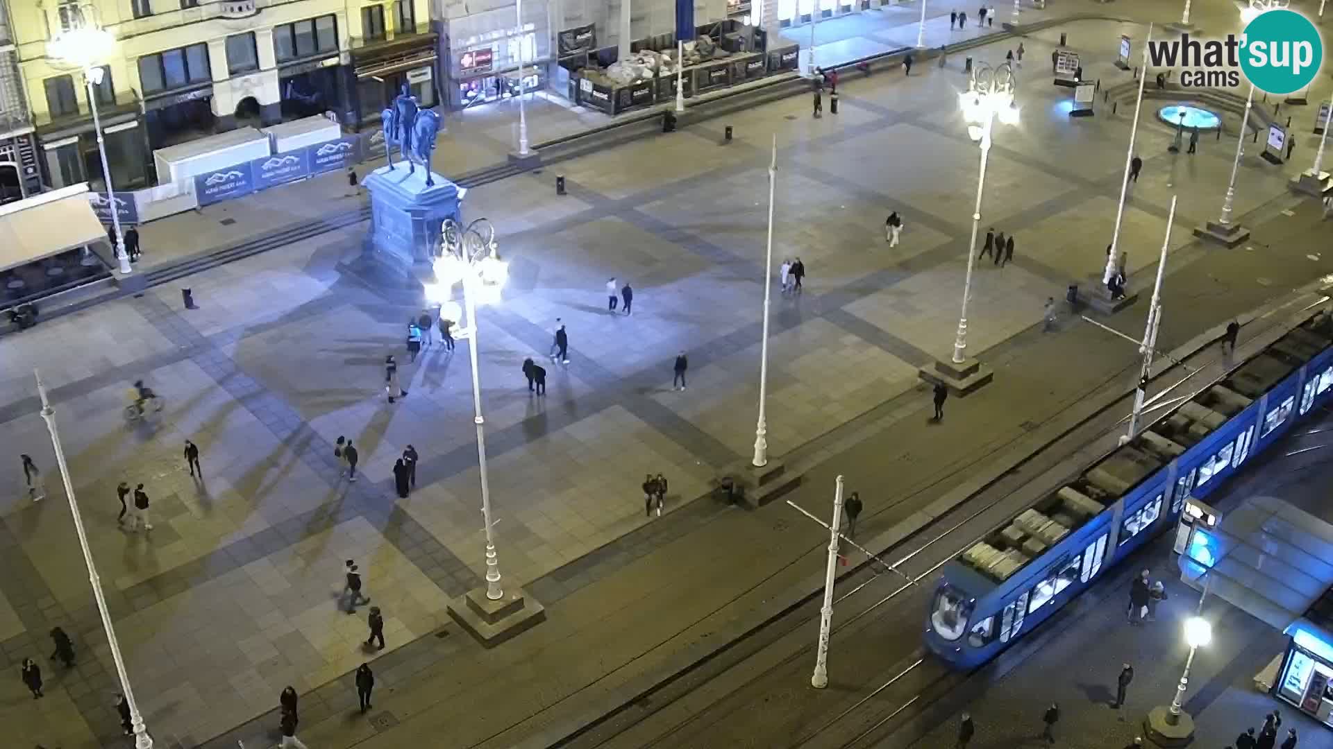 LIVE Webcam Zagreb Hotel Dubrovnik | Ban Jelačić square