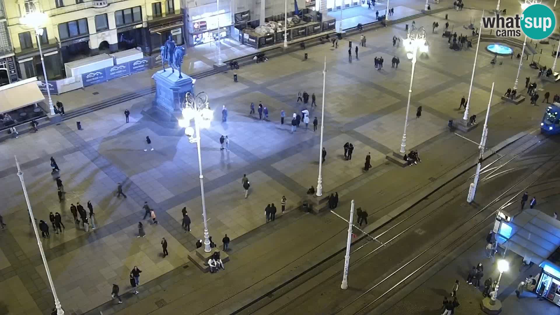 Piazza Ban Jelačić livecam Zagreb – Hotel Dubrovnik