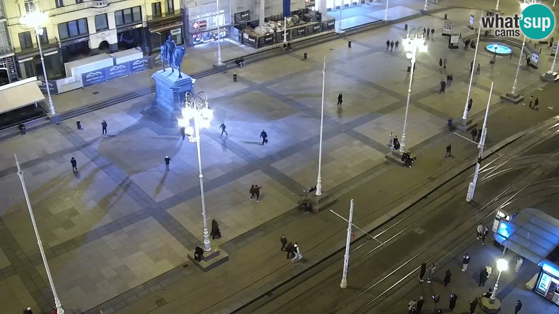 Ban Jelačić live cam Zagreb – Hotel Dubrovnik
