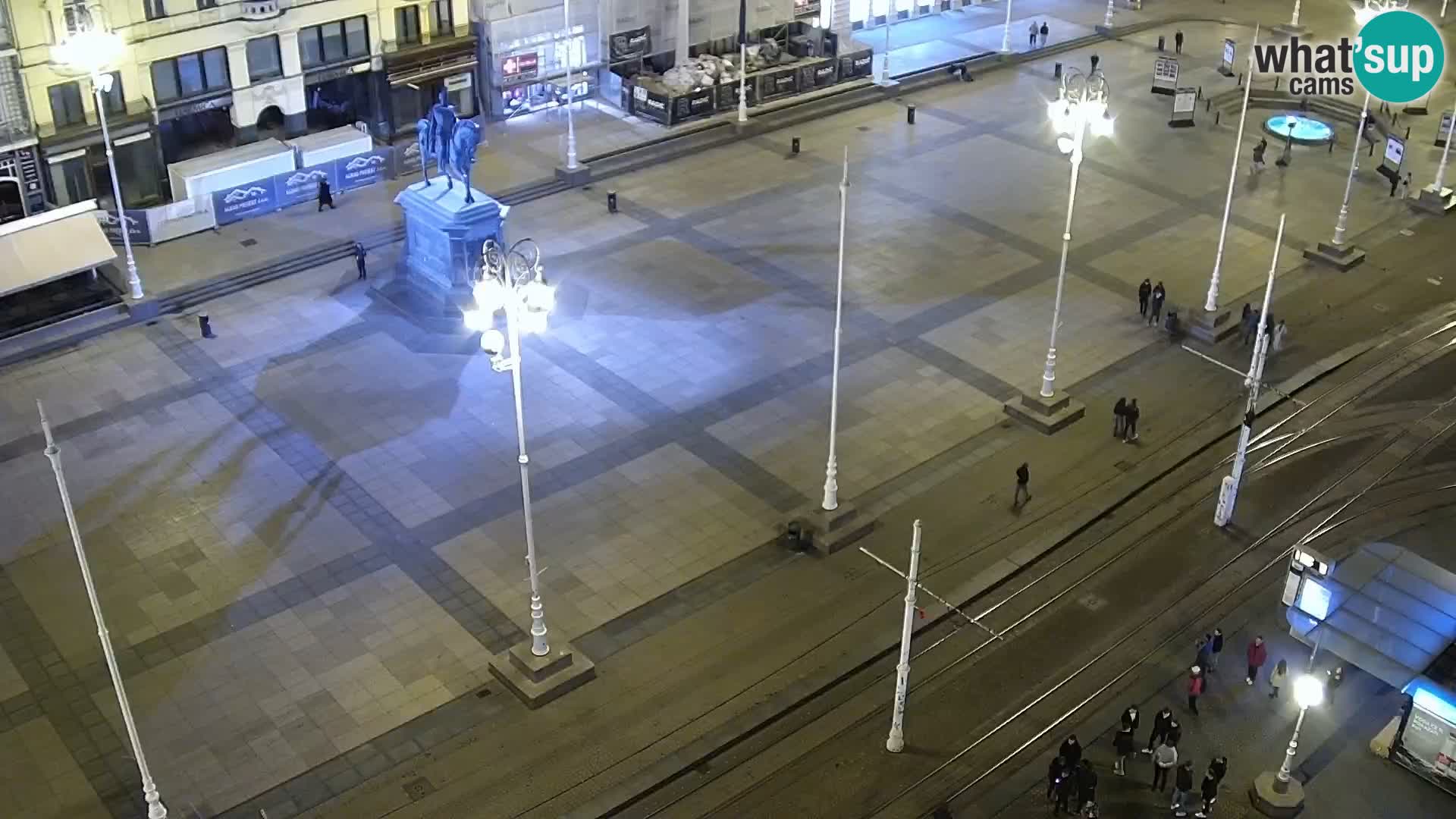 Piazza Ban Jelačić livecam Zagreb – Hotel Dubrovnik